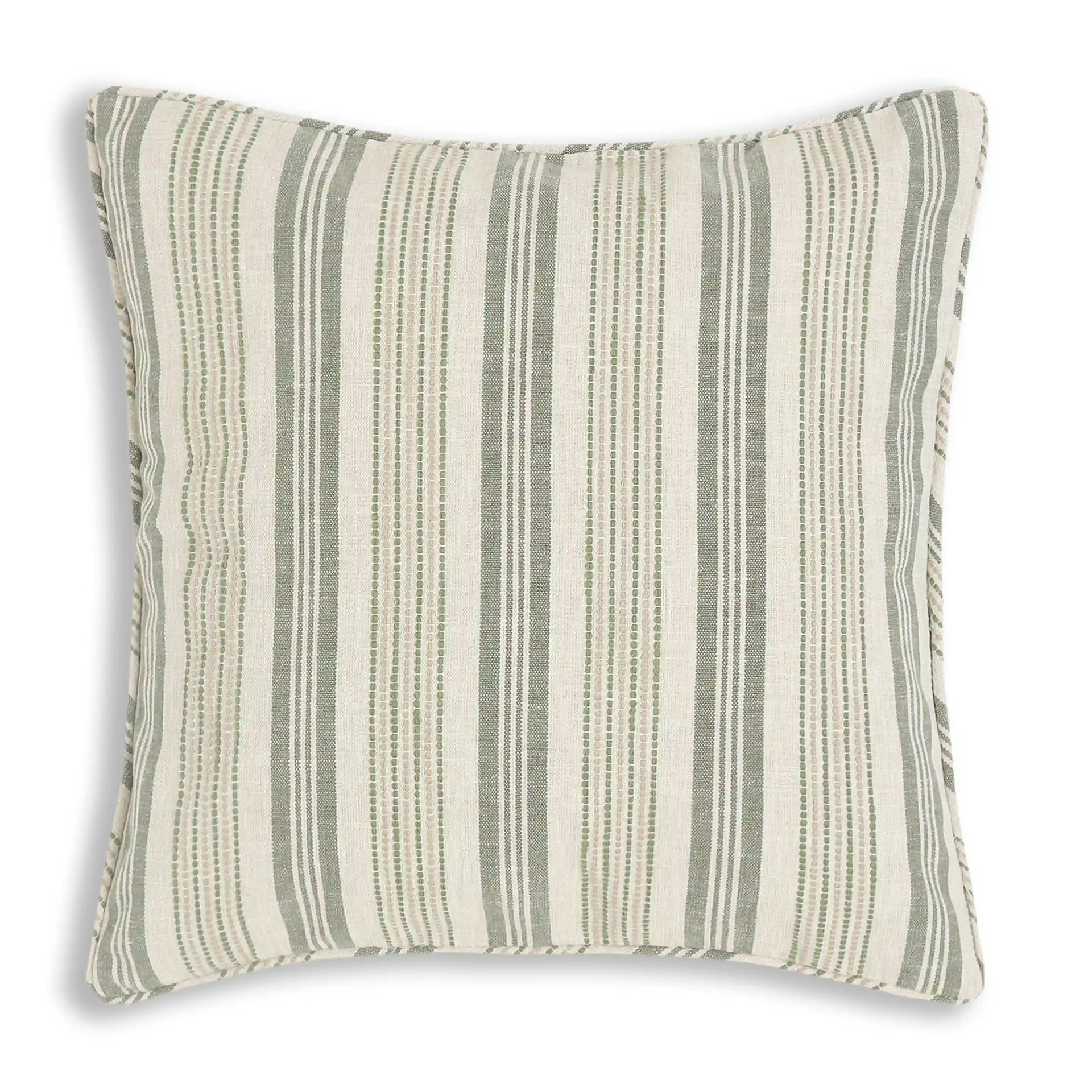 Geometric Cotton Blend Sage Meadow Cushion Cover | Espricia