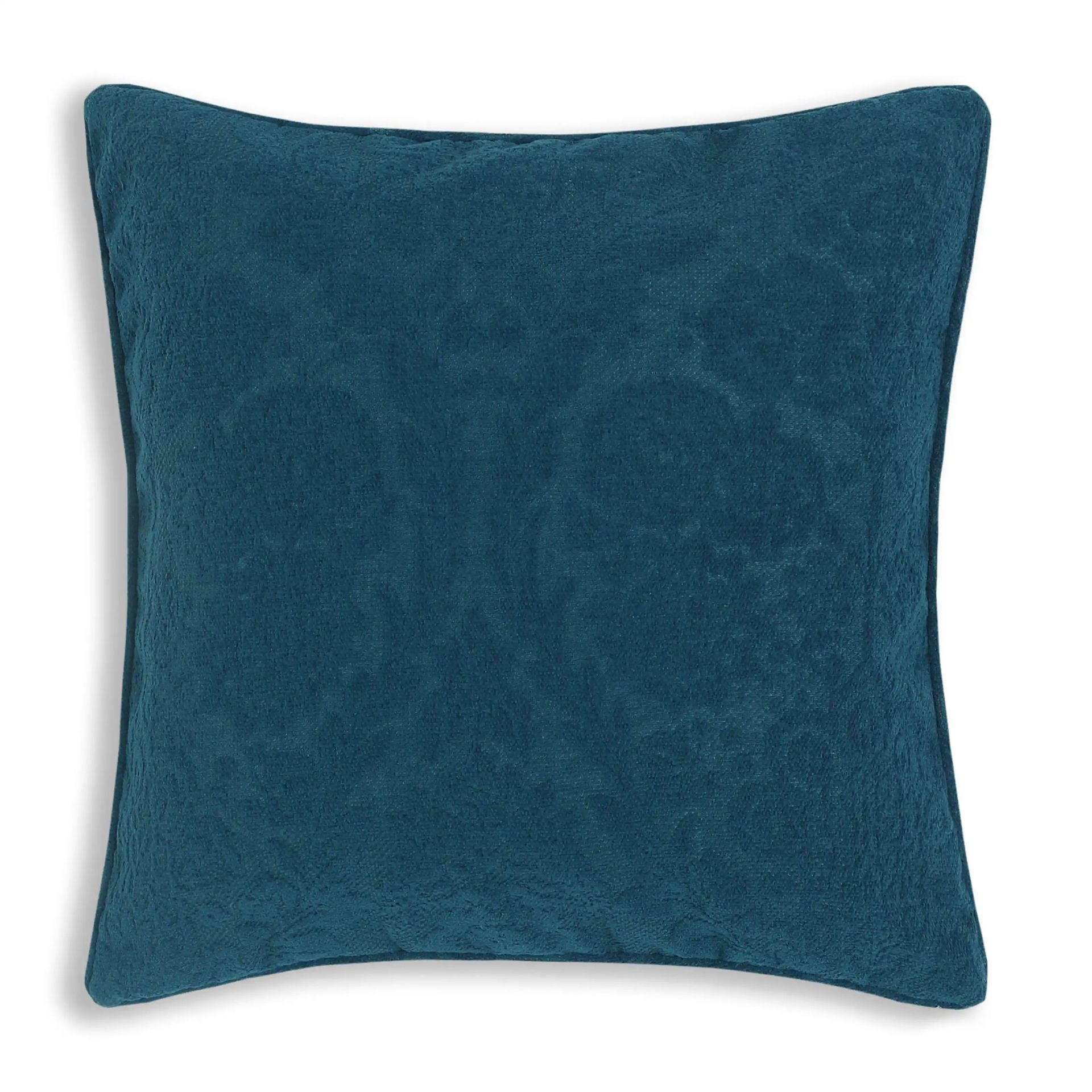 Indian Heritage 100% Polyester Dark Ocean Cushion Cover | Espricia