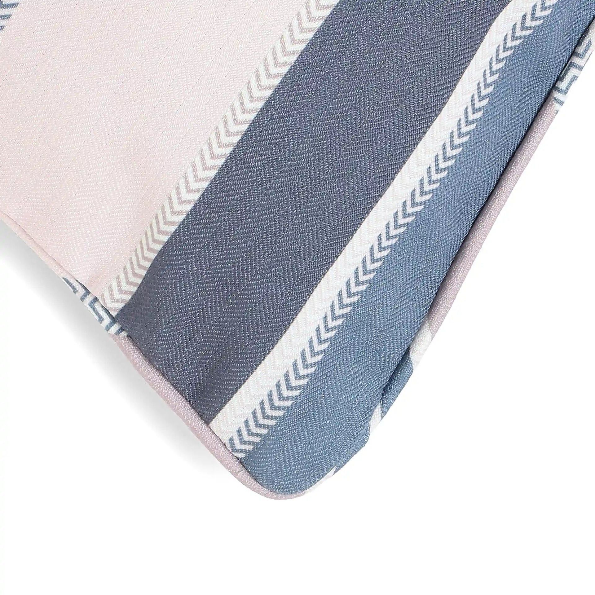 Geometric 100% Polyester Violet Cushion Cover | Espricia