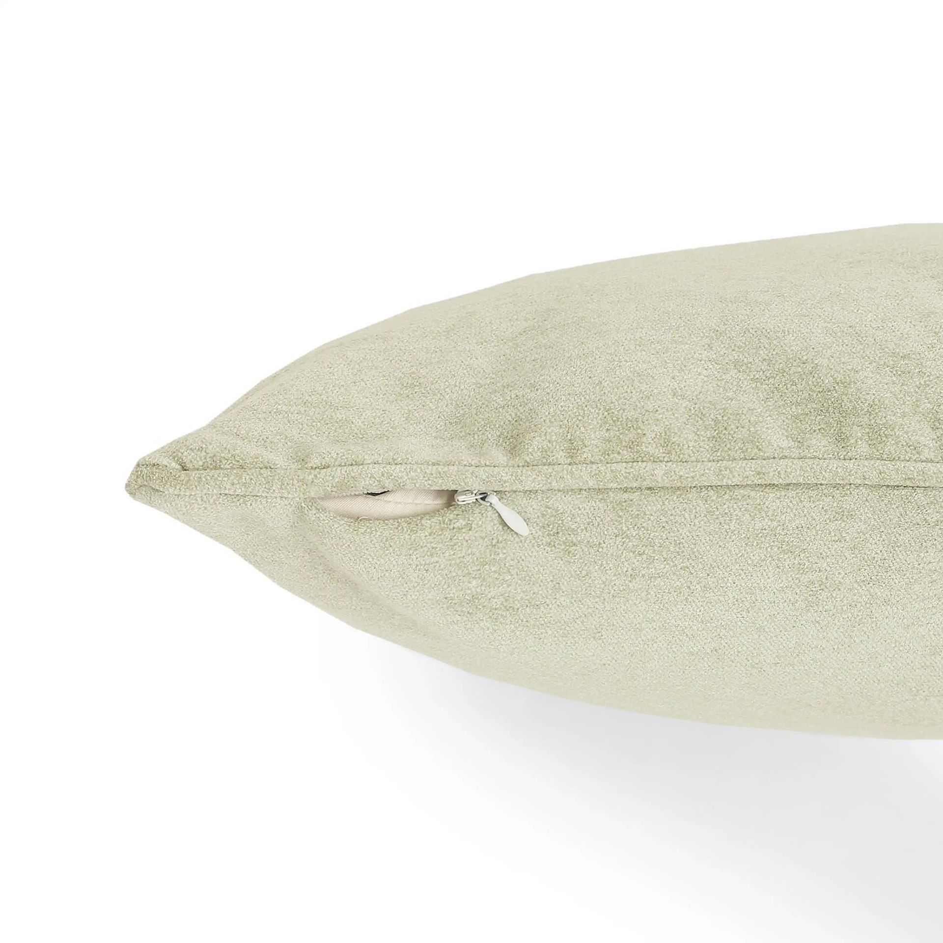 Solid Dyed 100% Polyester Sea Mist Cushion Cover | Espricia