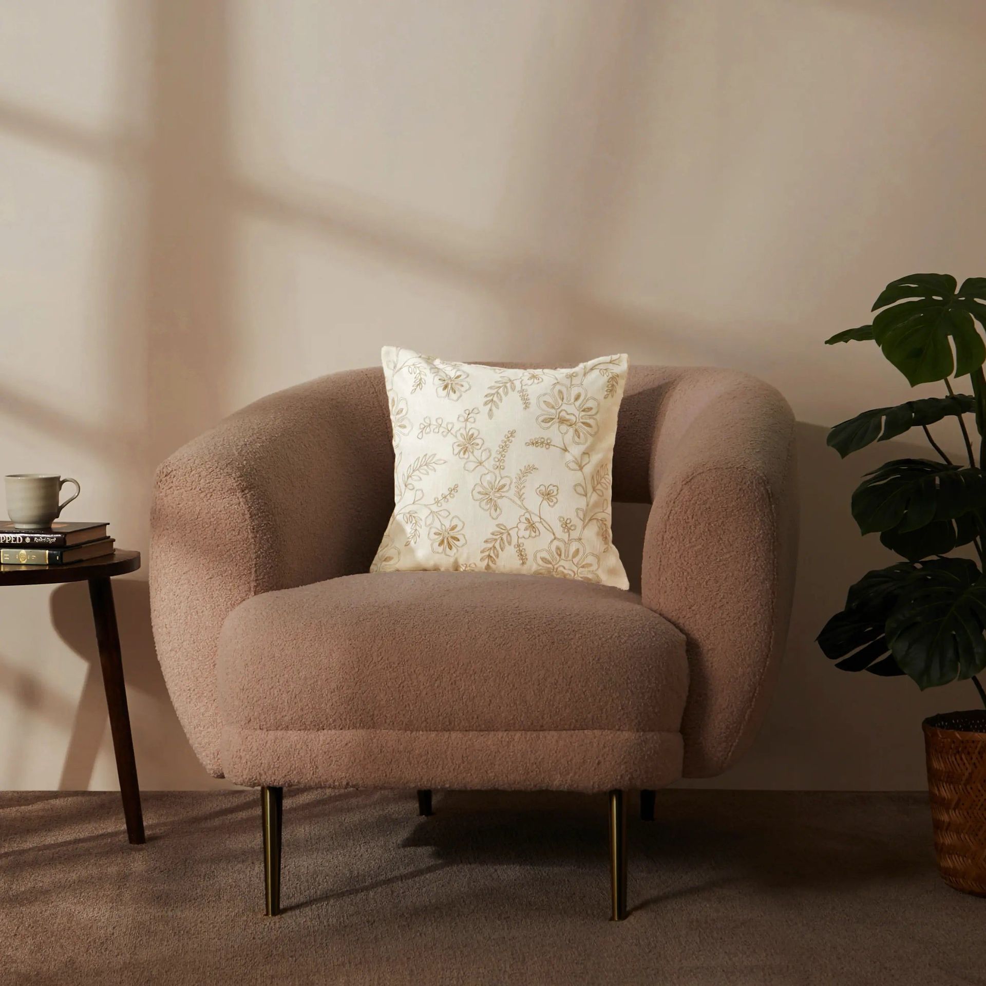 Indian Heritage Polyester Blend Earthen Relic Cushion Cover | Vissencia