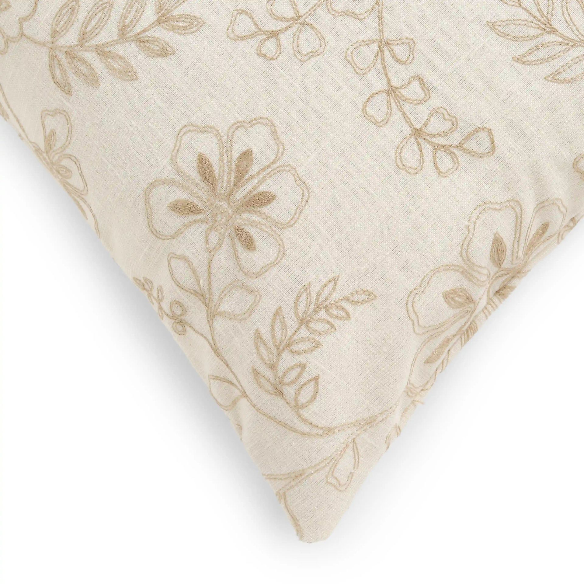 Indian Heritage Polyester Blend Earthen Relic Cushion Cover | Vissencia