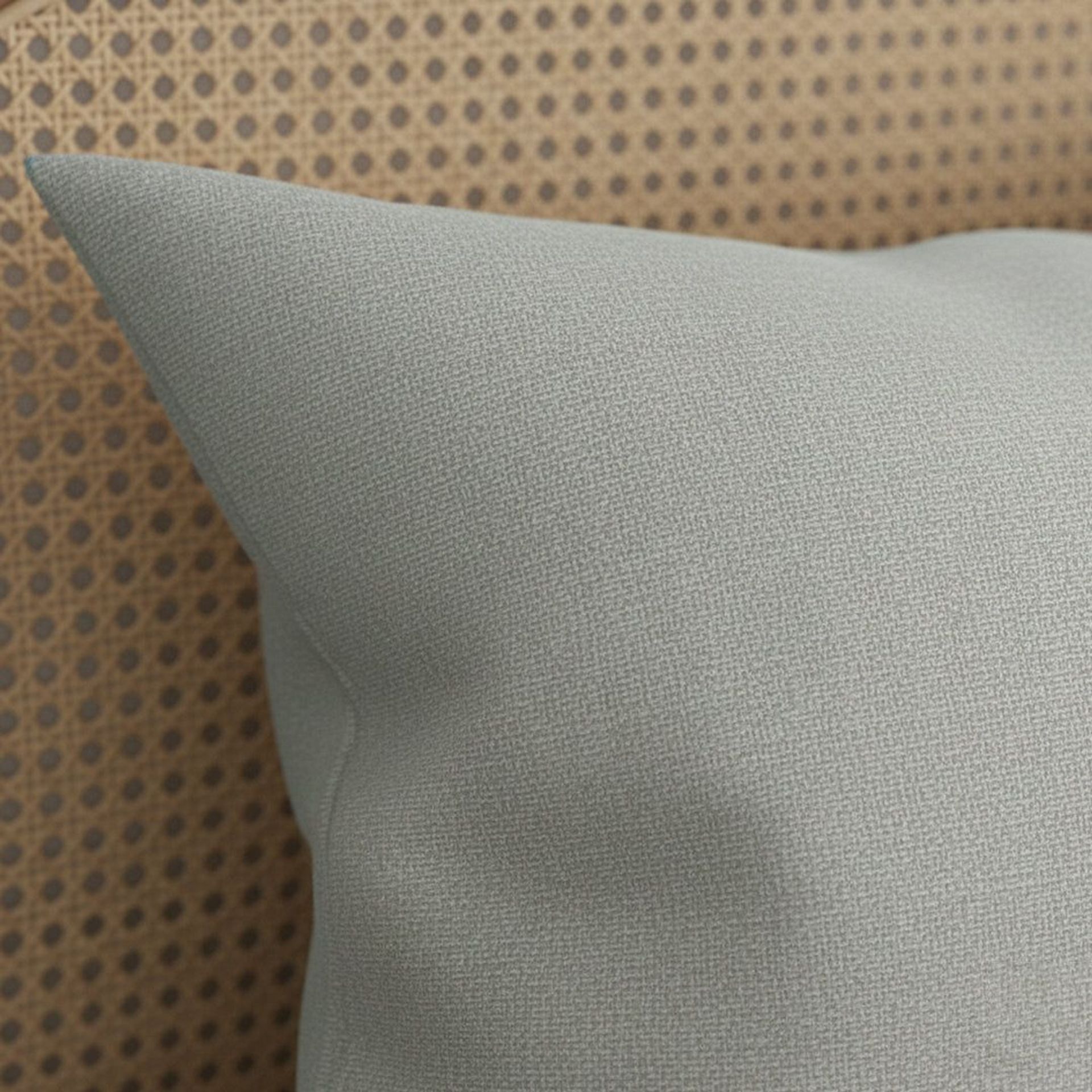 Solid Dyed TC Cotton Terry Grey Pillow Protector | Cloud Canopy