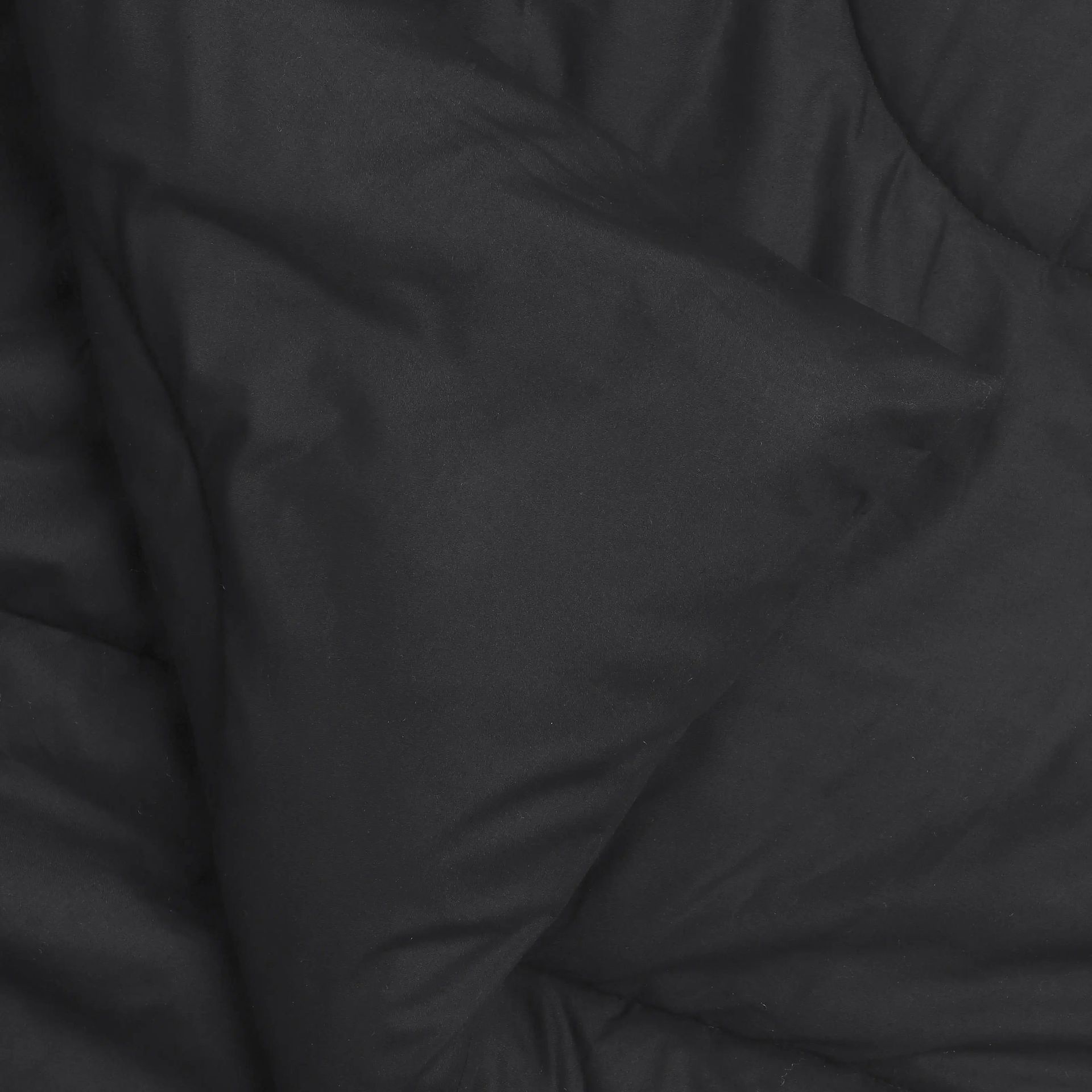 Solid Dyed 240 GSM Cotton Black Double Comforter | Paleto