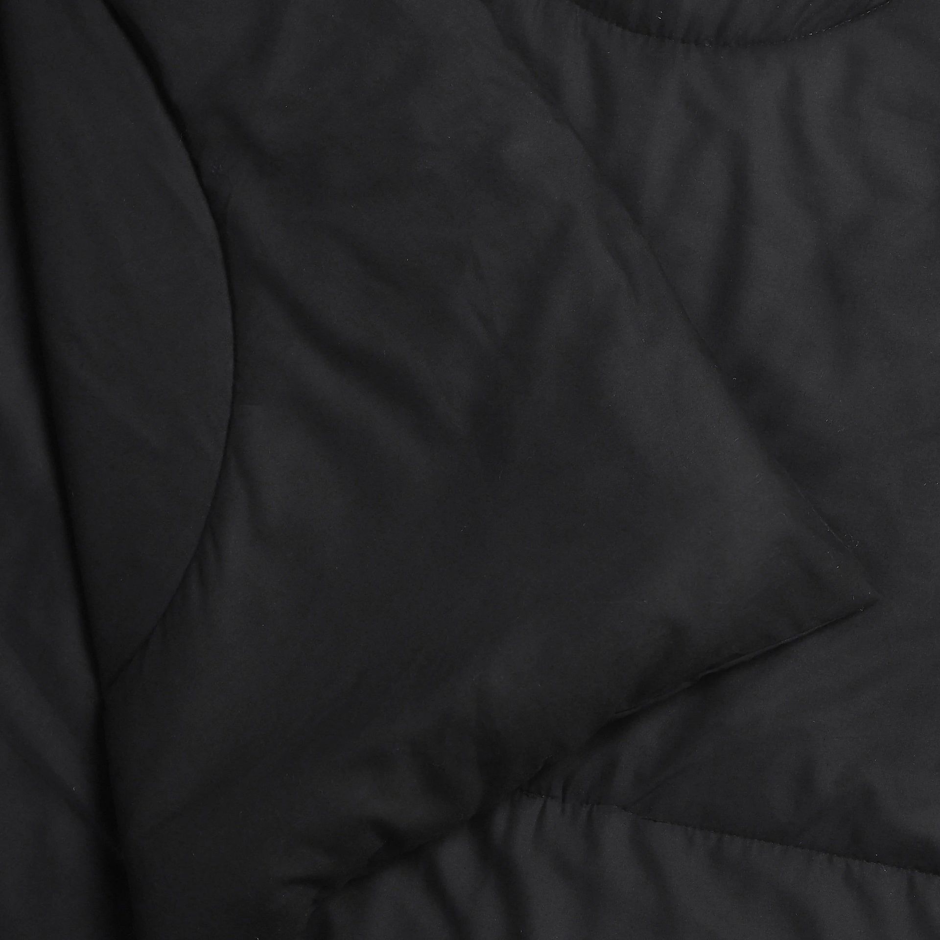 Solid Dyed 120 GSM Cotton Black Double Comforter | Paleto