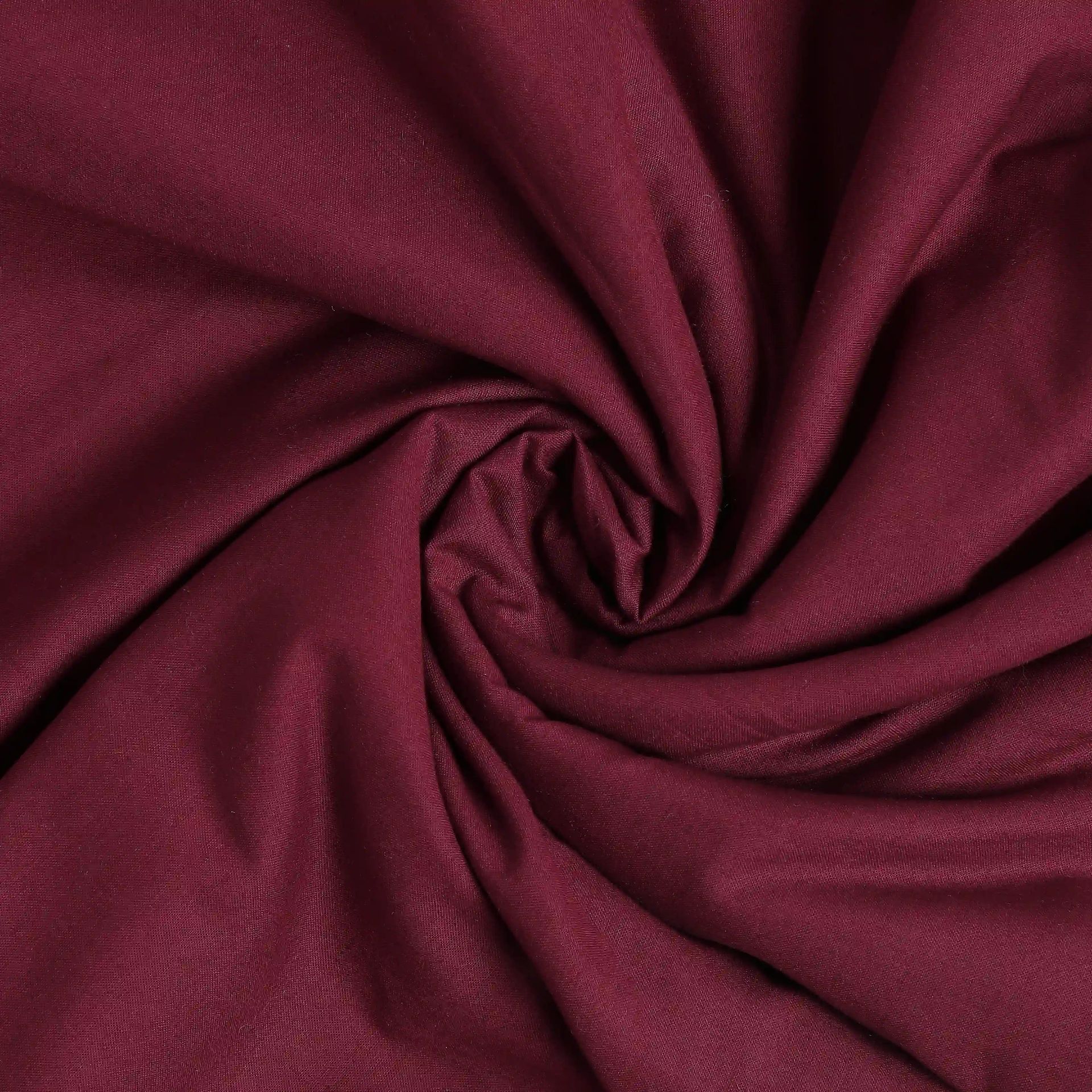 Solid Dyed 144 GSM 100% Cotton Windsor Wine Single Dohar | Paleto
