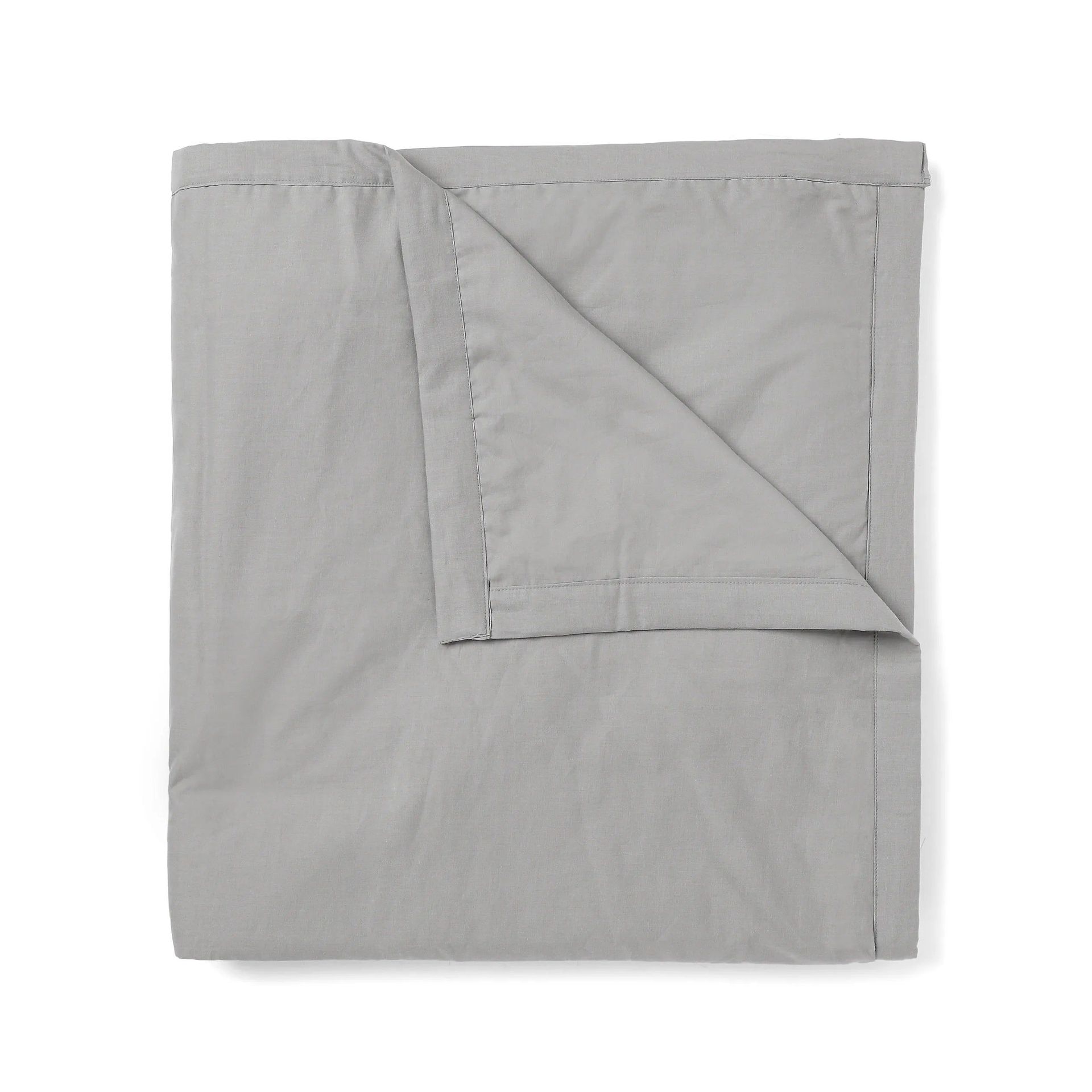 Solid Dyed 144 GSM 100% Cotton Grey Single Dohar | Paleto