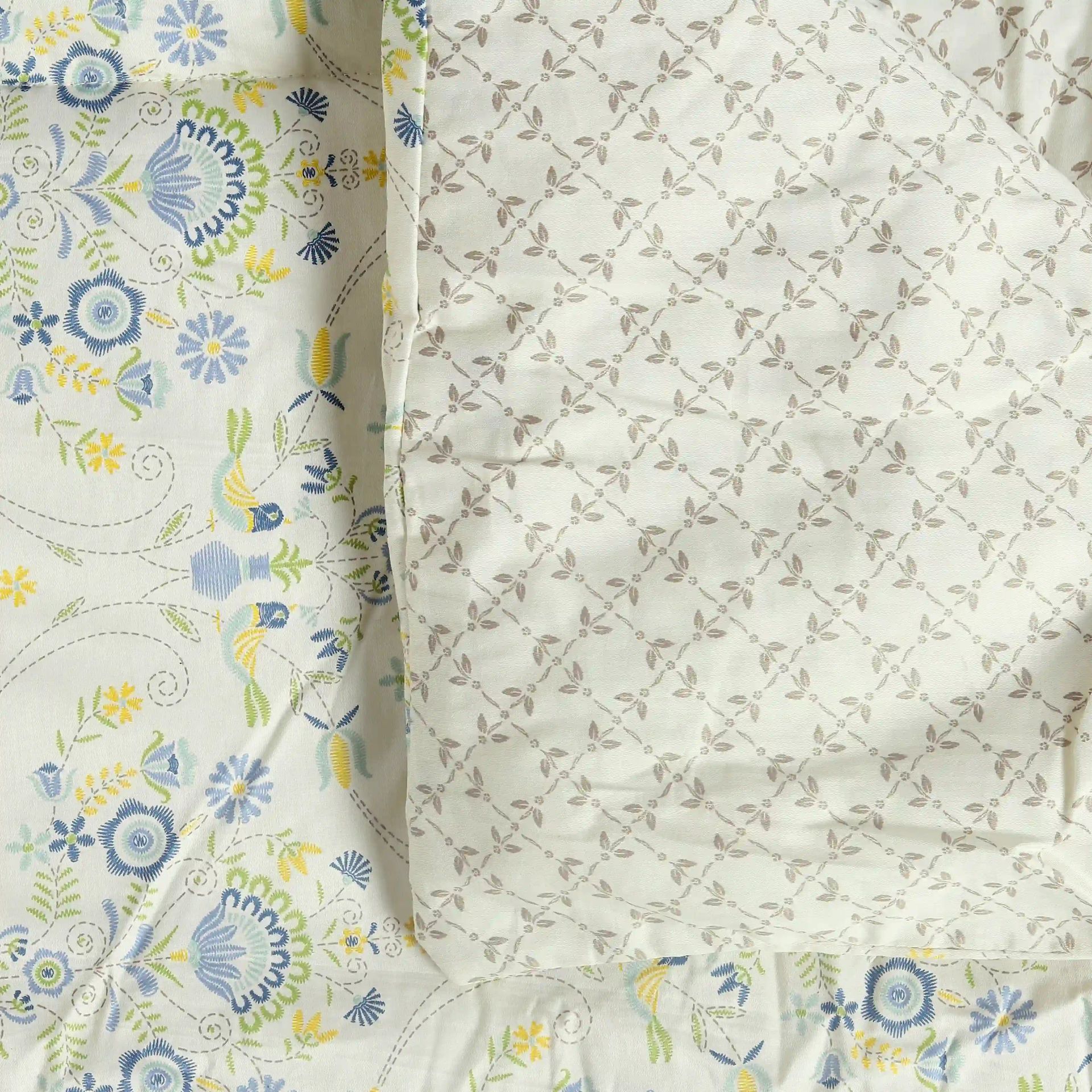 Ethnic 120 GSM 100% Cotton Multicolour Double Comforter | Fergana