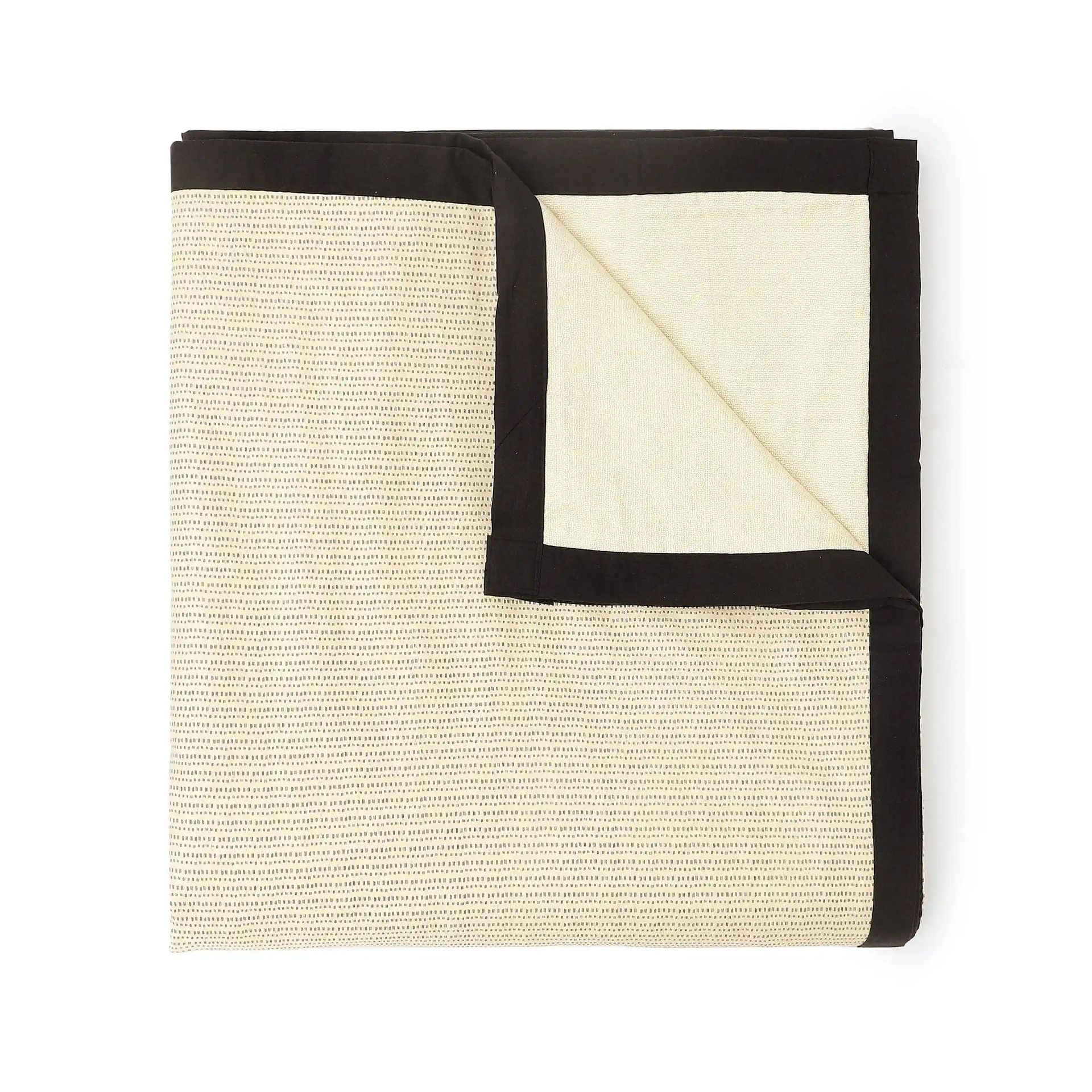 Geometric 250 TC 100% Cotton Nude Single Dohar | Yutori