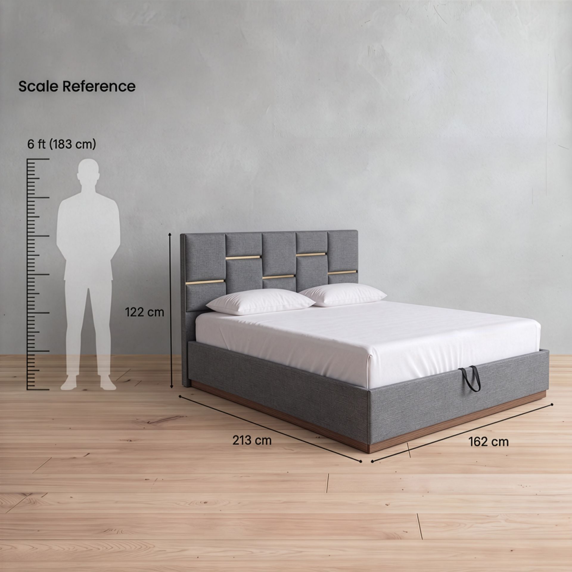 Accent Berlin Upholstered Bed