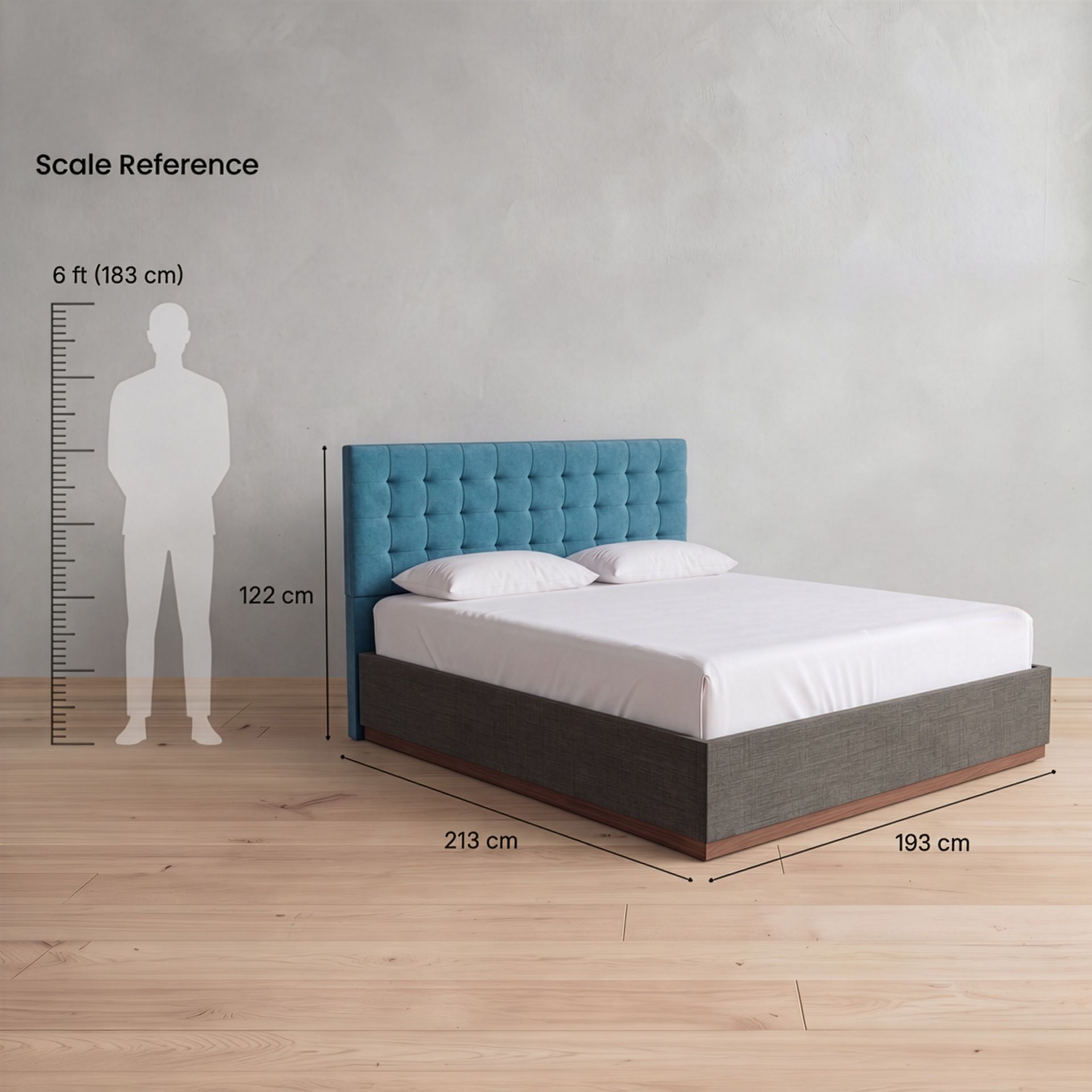Classic Tufted Madrid Bed