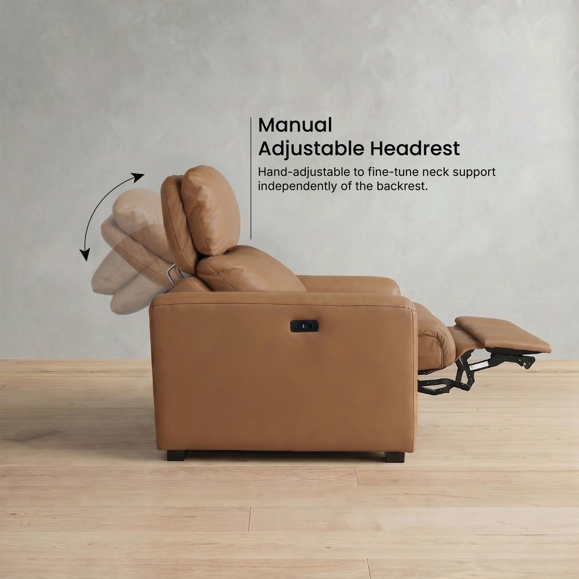 Eldur Recliner with Sofa Cum Bed and Chaise