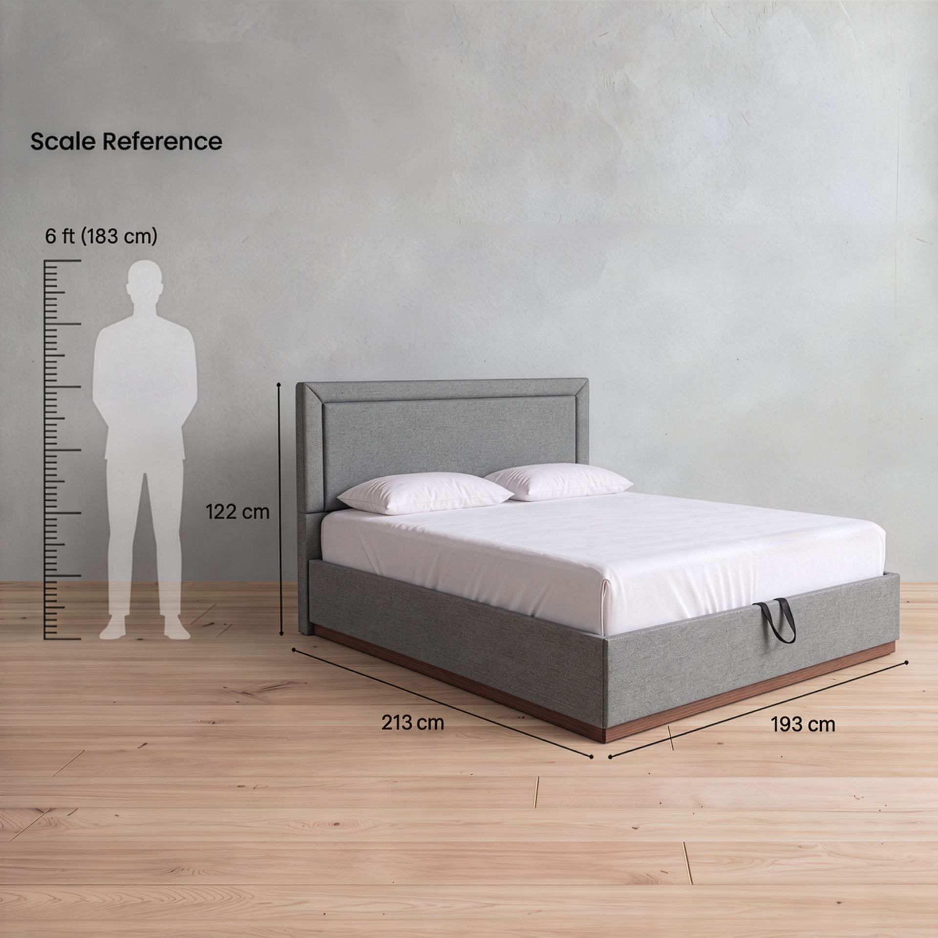 Groove Los Angeles Upholstered Bed