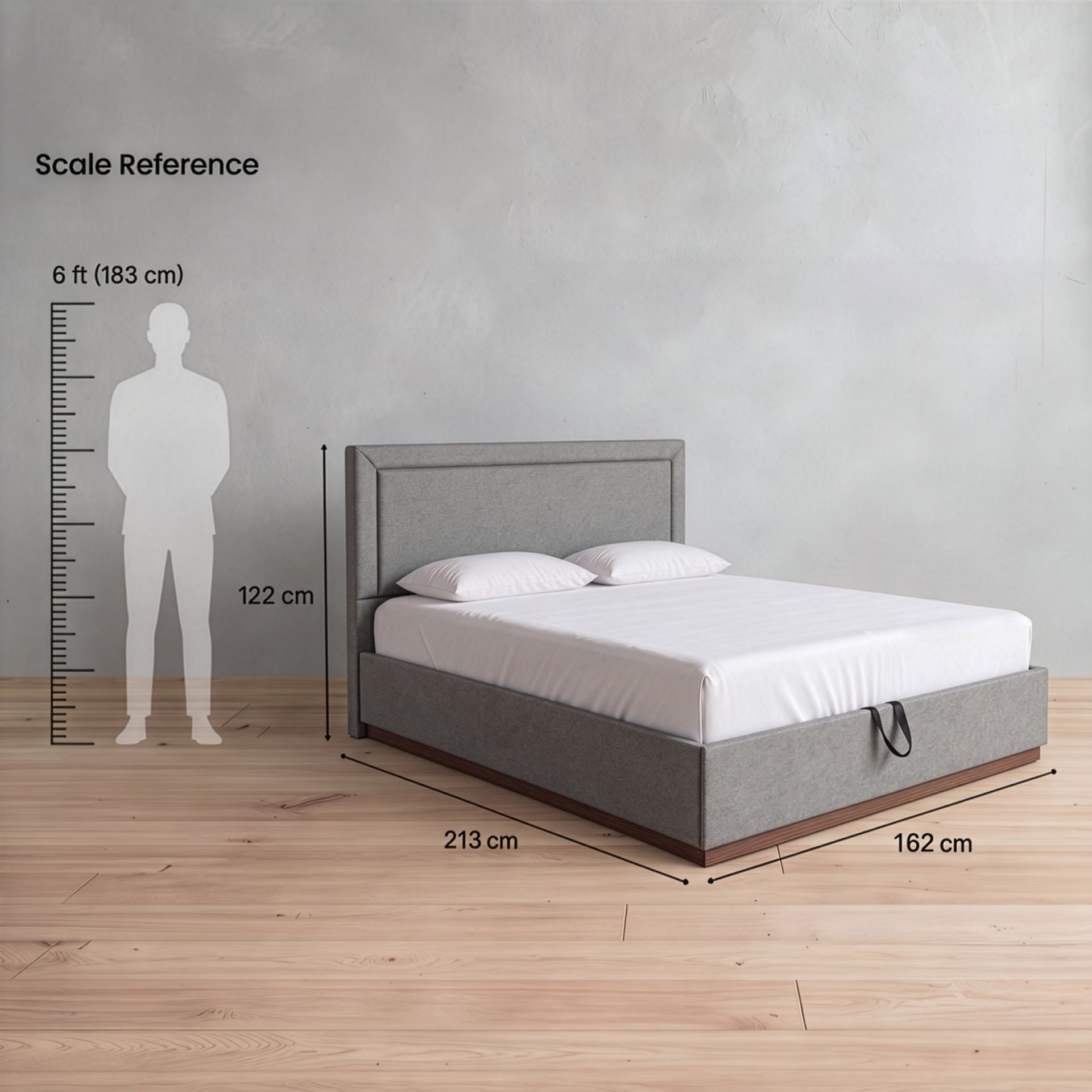 Groove Los Angeles Upholstered Bed