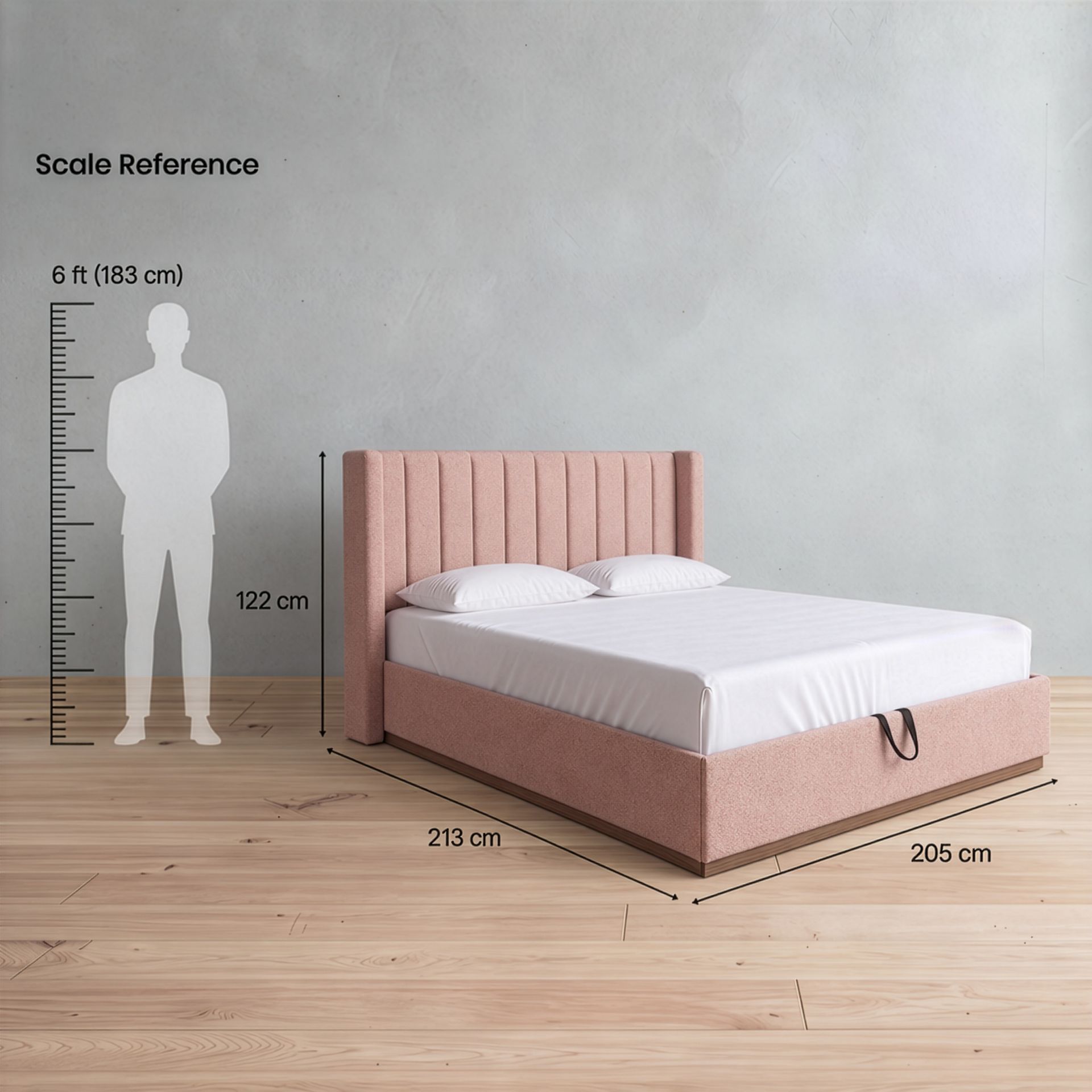 Groove San Francisco Upholstered Bed