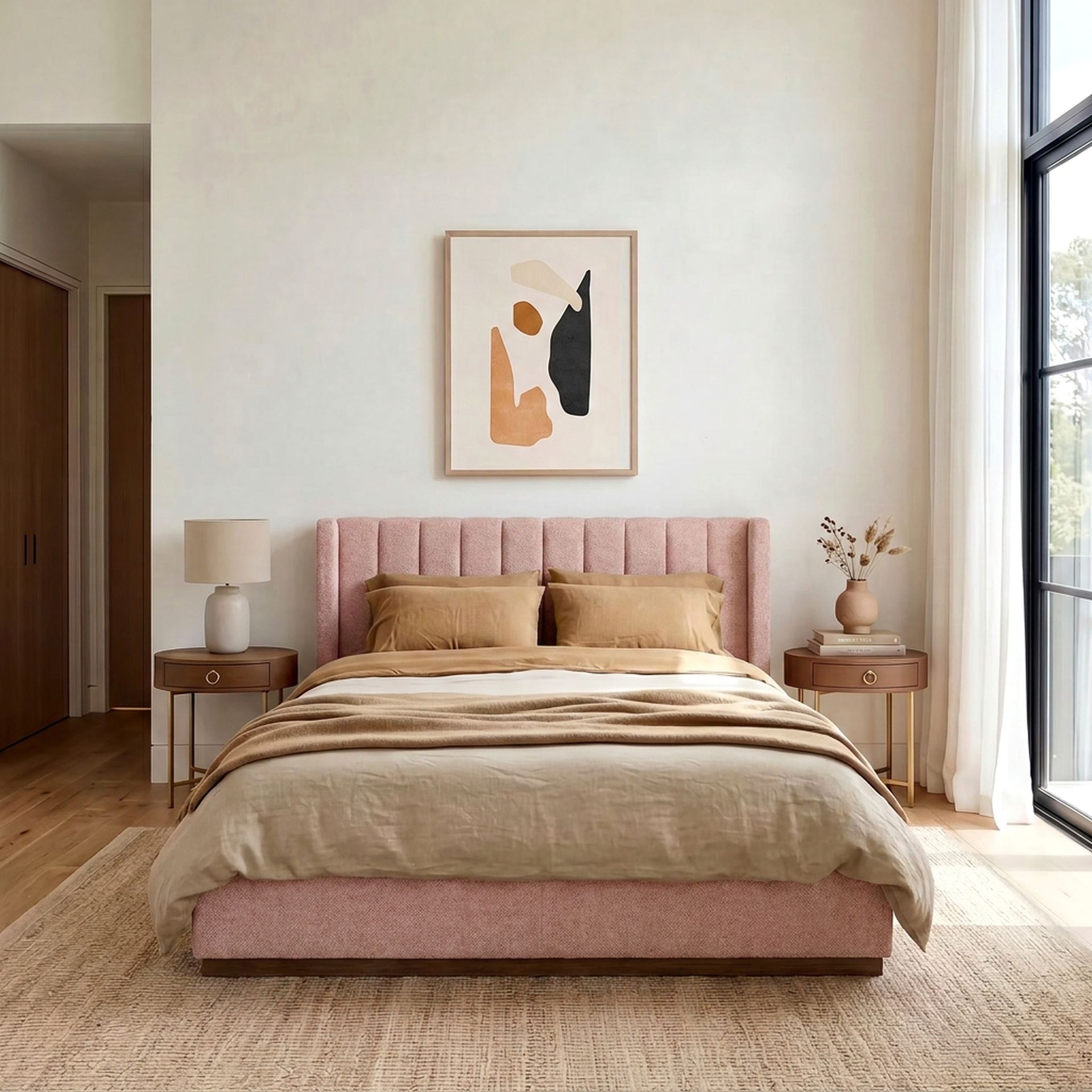 Groove San Francisco Upholstered Bed