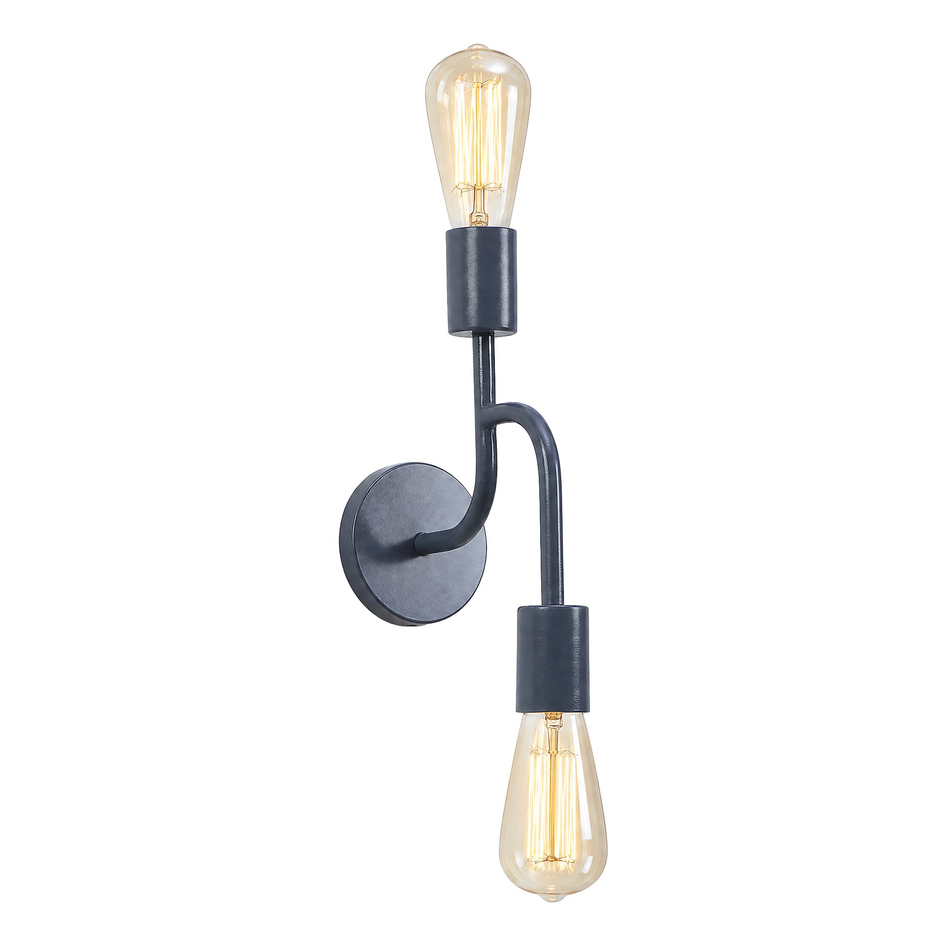 Livspace Adriana Grey Metal Novelty Wall Light | Grey
