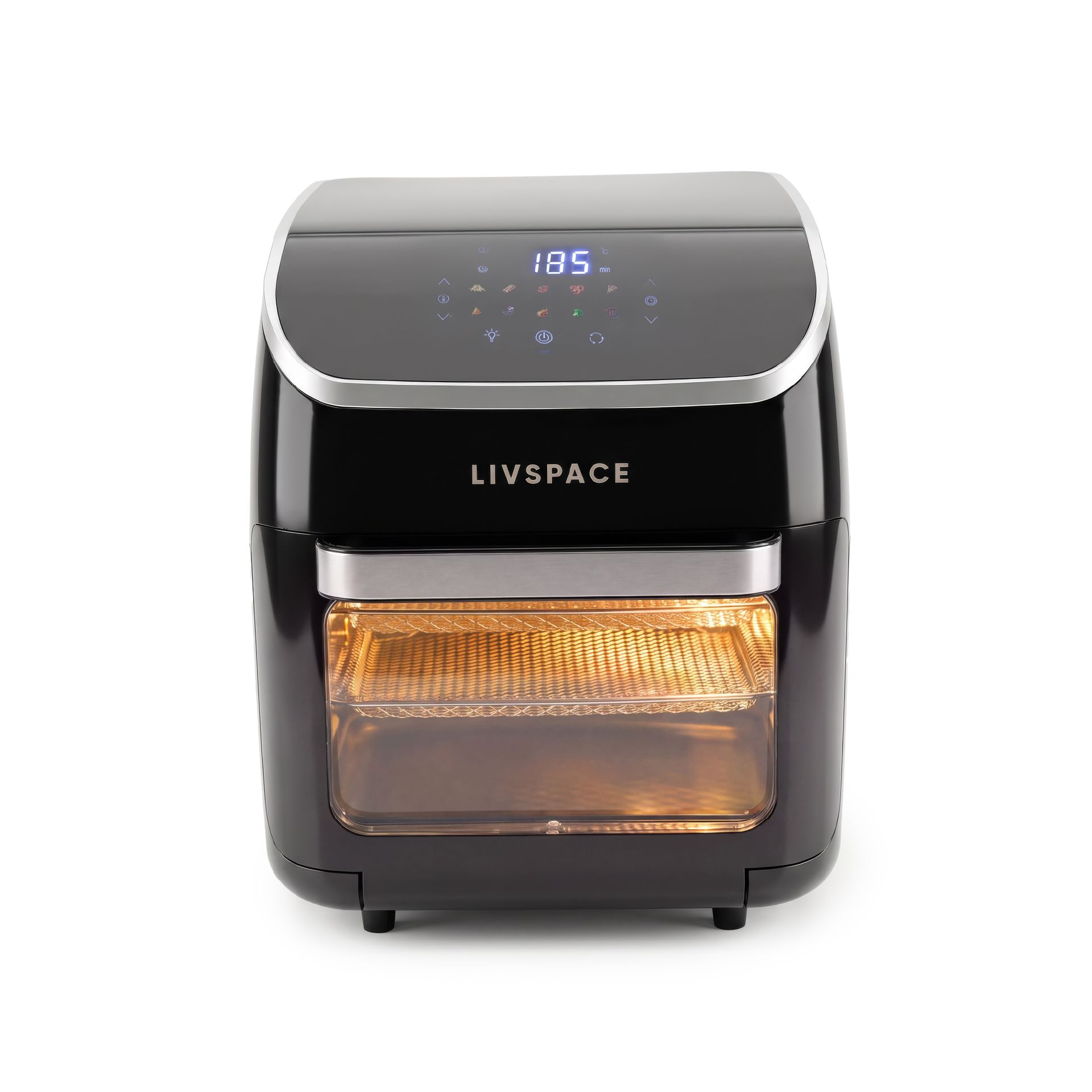 Livspace Air Fryer Oven 12 L - Black