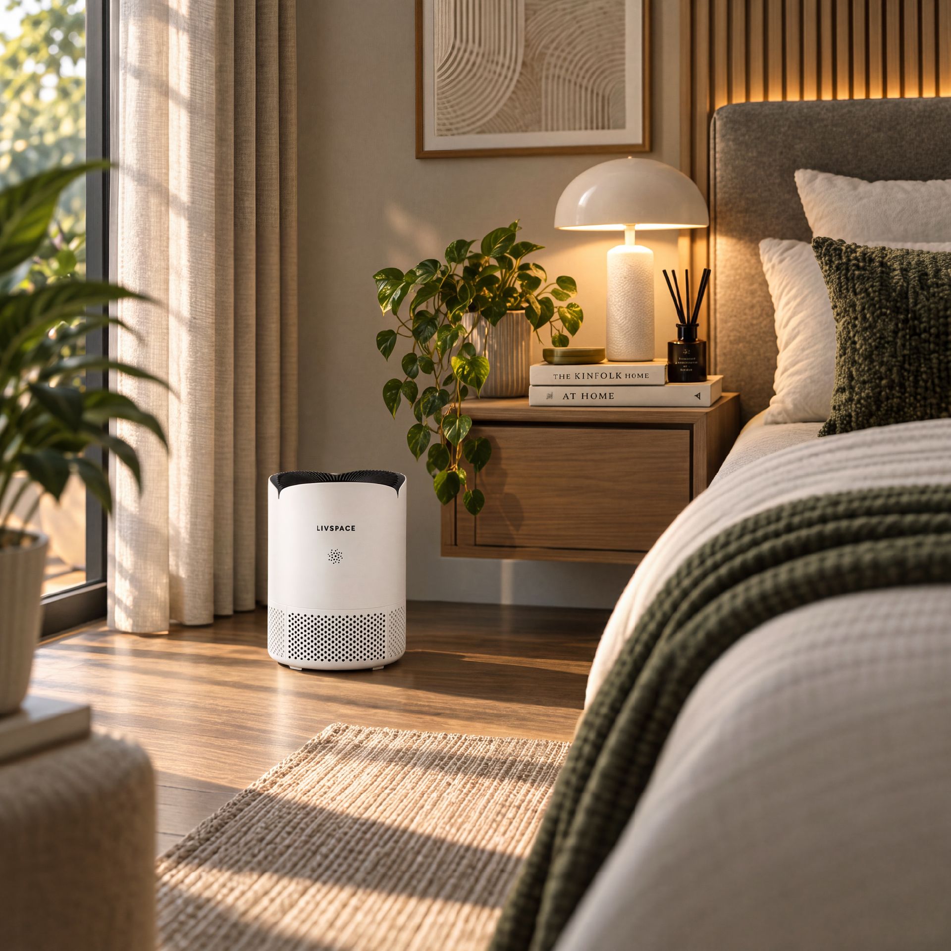 Livspace Air Purifier 150 CADR - White