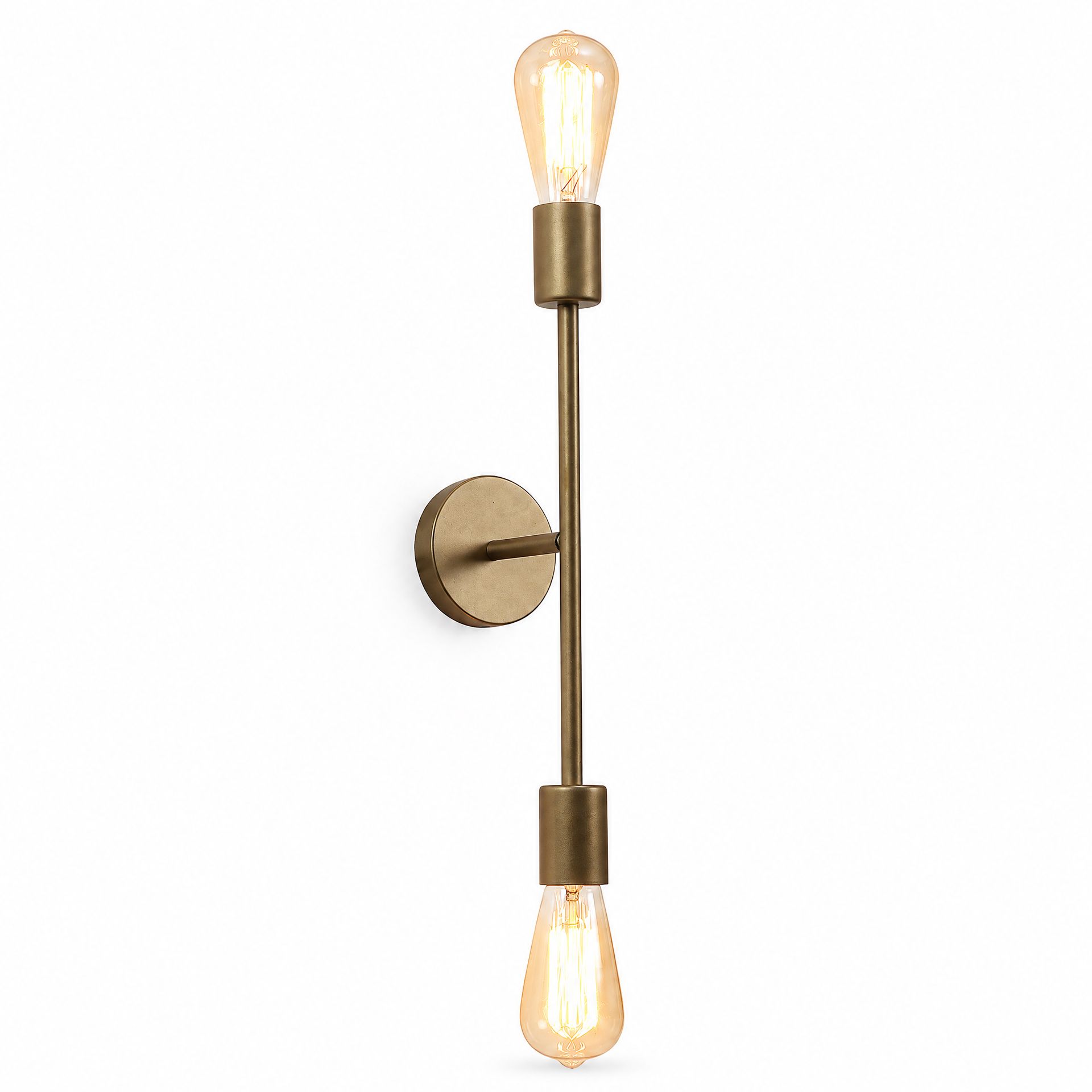 Livspace Ashley Gold Metal Novelty Wall Light | Gold