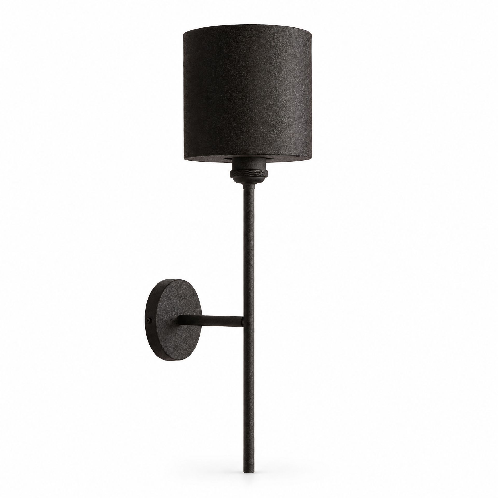 Livspace Cyan Wall Light | Matt Black
