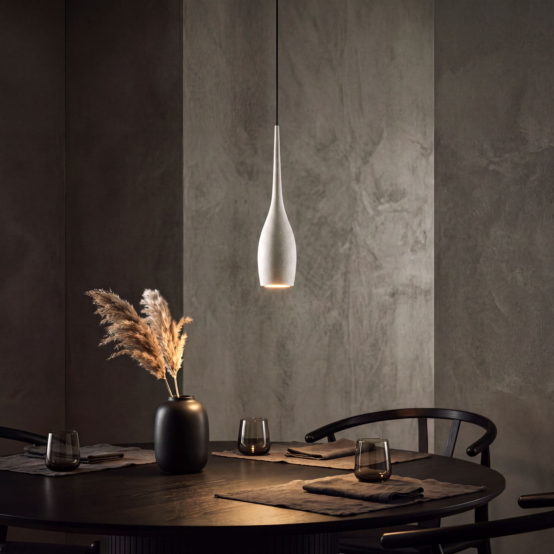 Livspace Dew Pendant | White
