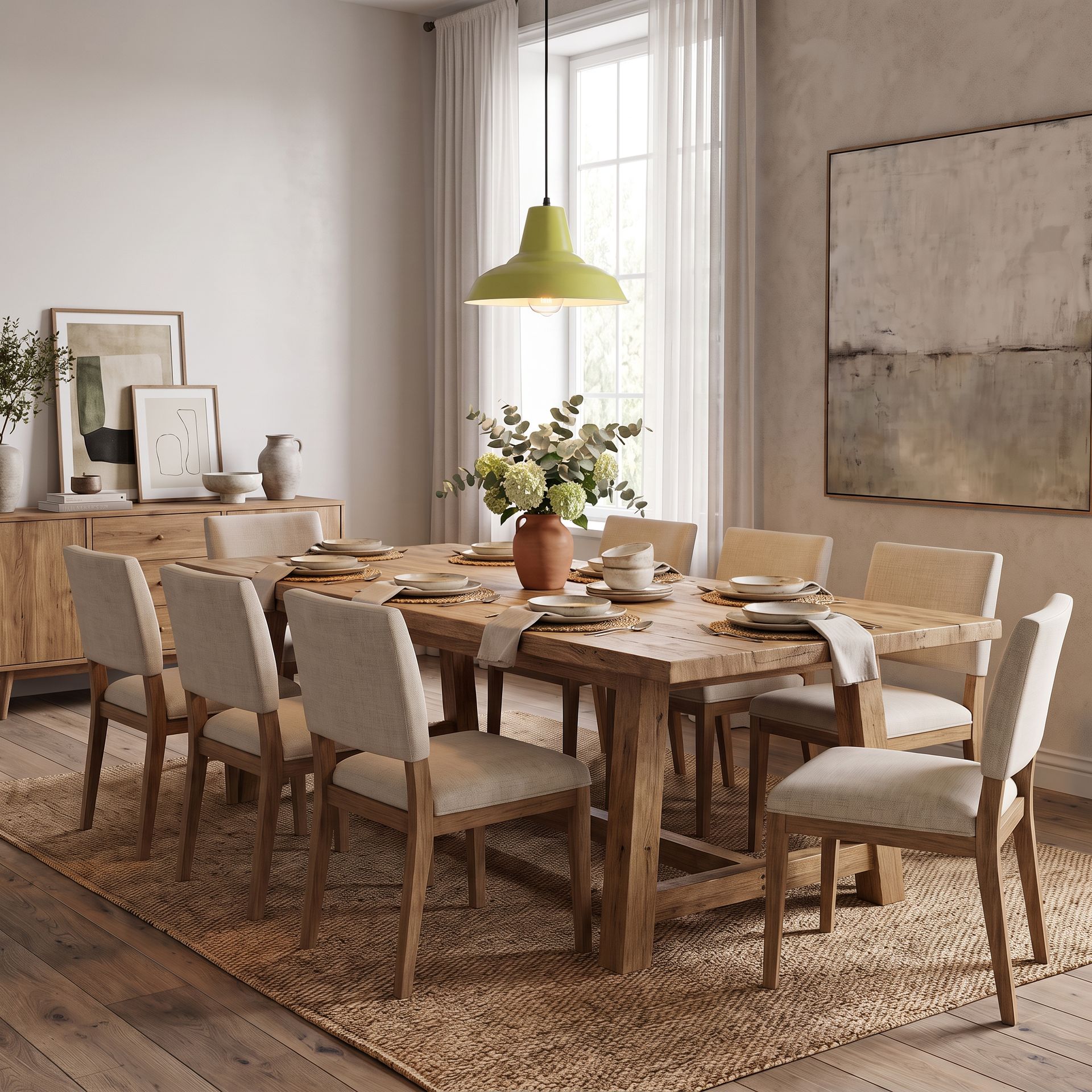 Livspace Fizz Opi Yellow Metal Pendant Light | Yellow