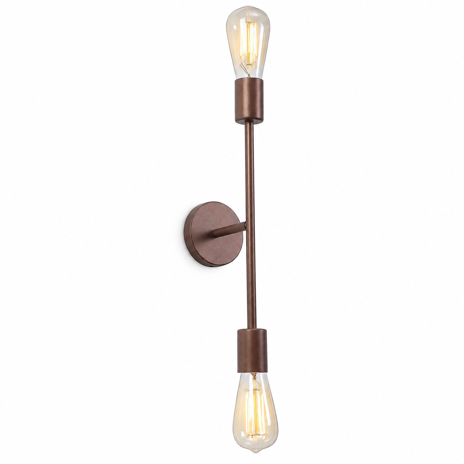 Livspace Flemish Copper Metal Novelty Wall Light | Copper