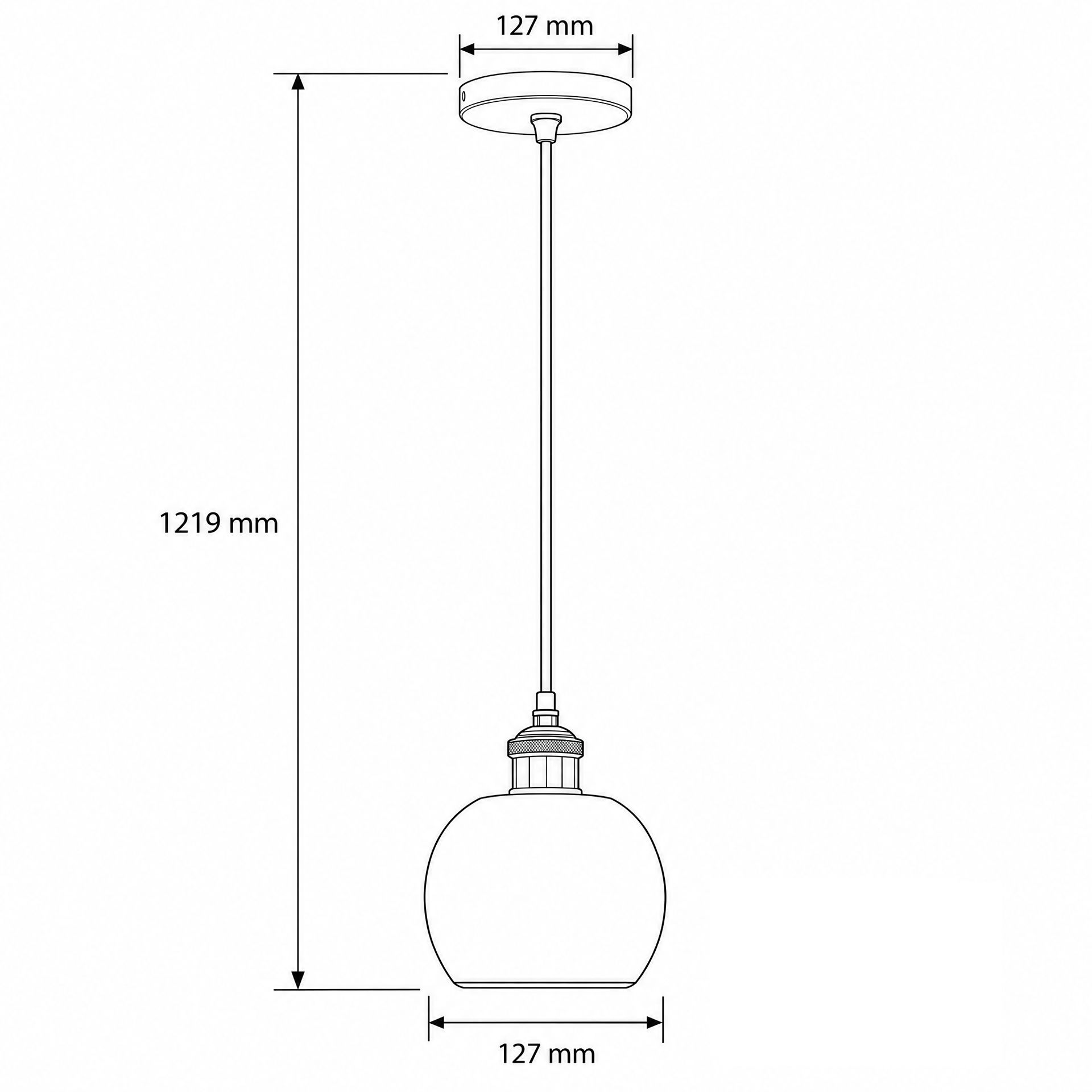 Livspace Formul White Metal Pendant Light | White