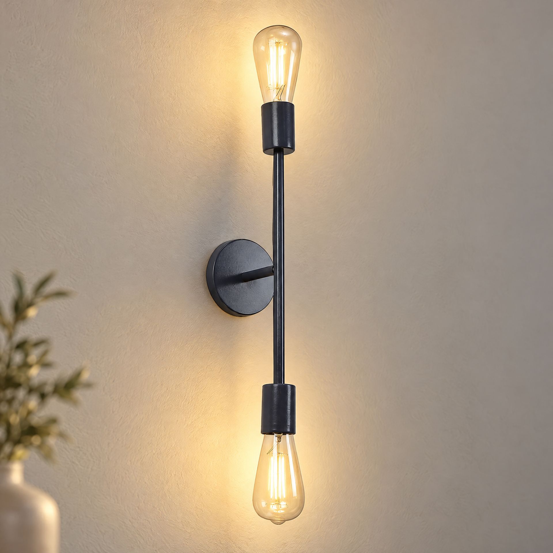 Livspace Hubble Grey Metal Novelty Wall Light | Grey