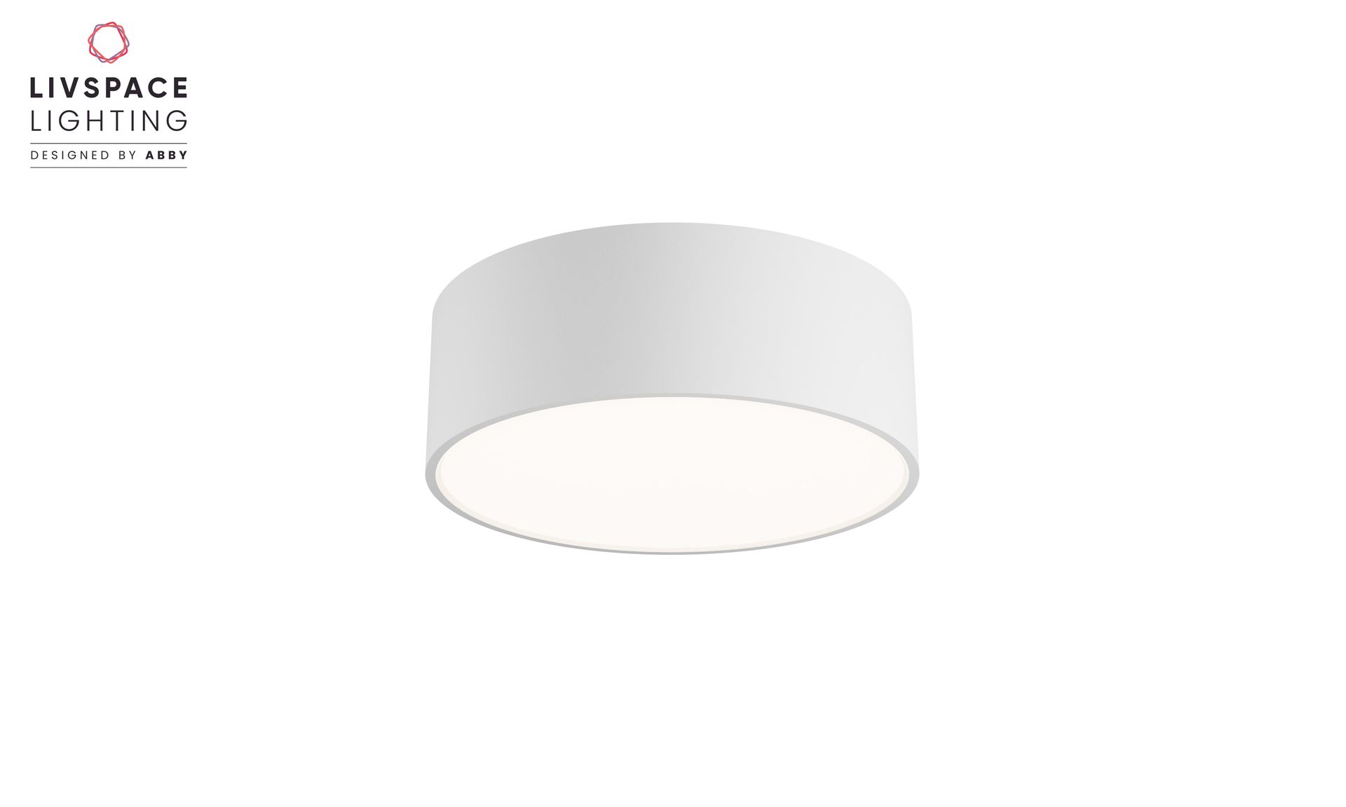 Livspace Iplane V2 Surface OPD Surface Downlight - 14W Neutral White | White