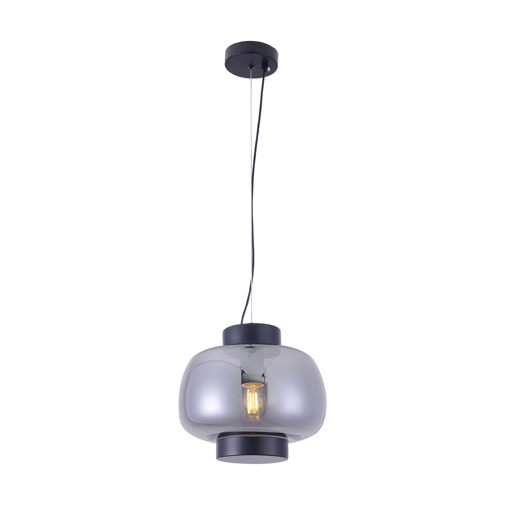 Livspace Mellow Pendant | Black + White