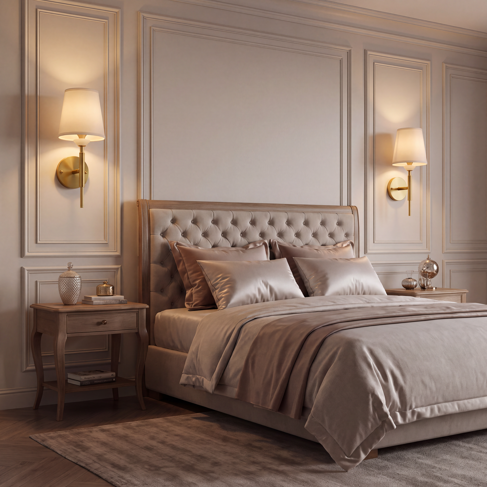 Livspace Poise Wall Light | White + Brass