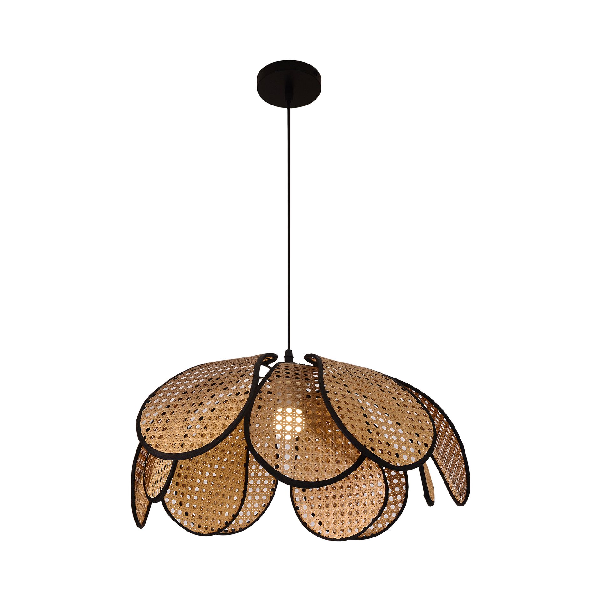 Livspace Rosette Pendant | Natural Beige