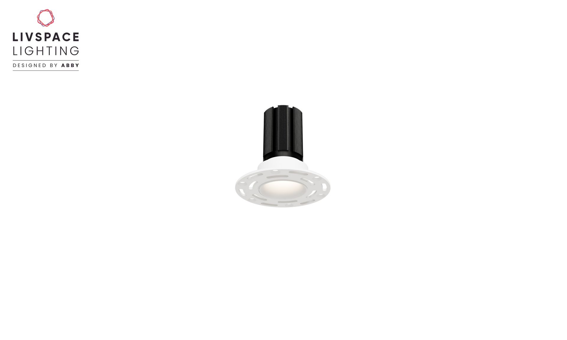 Livspace Roxy Trimless Recess Spotlight - 8W Neutral White | White
