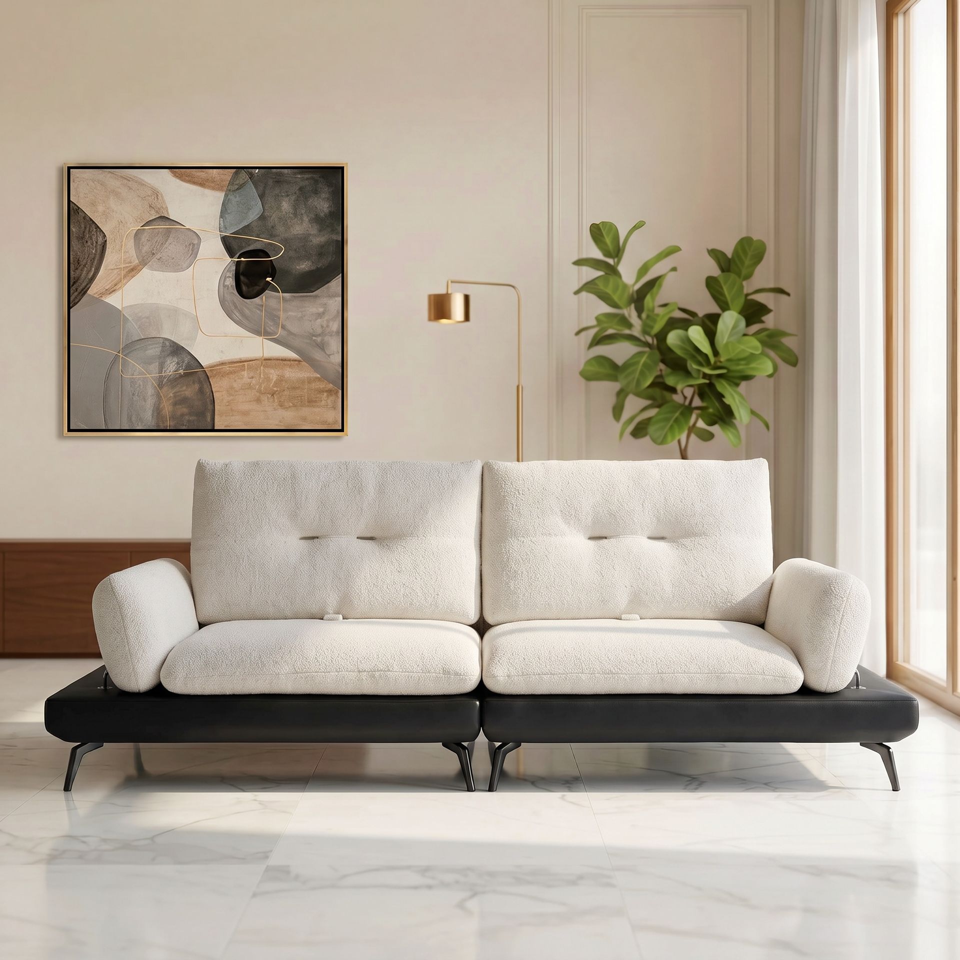 Maximus Dual Tone Sofa