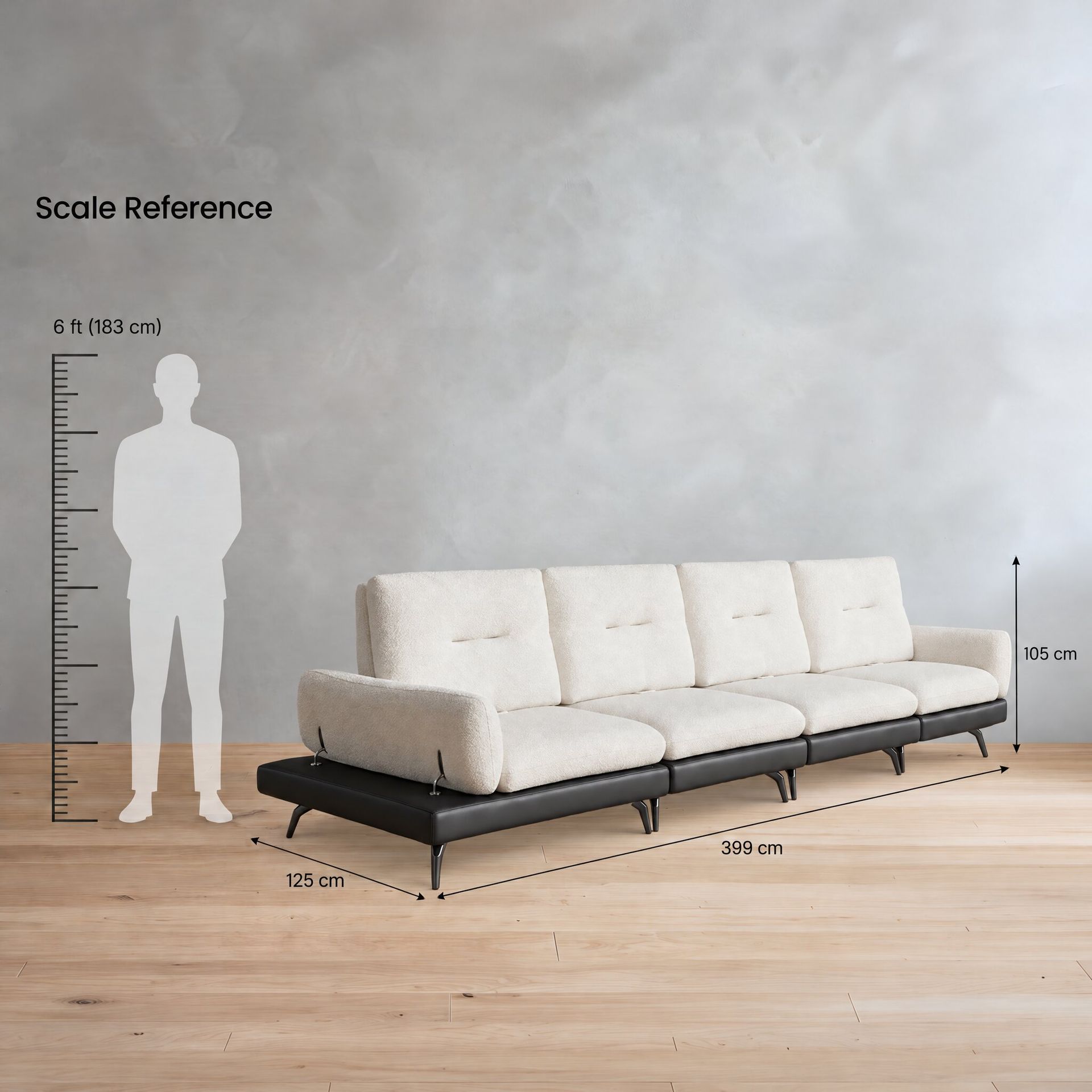 Maximus Dual Tone Sofa