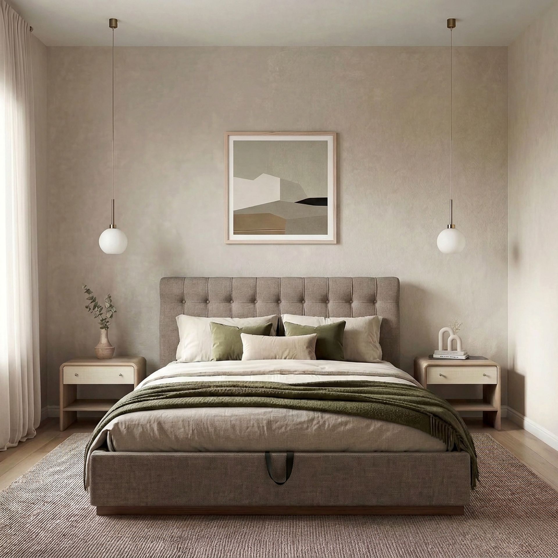 Oasis Upholstered Bed