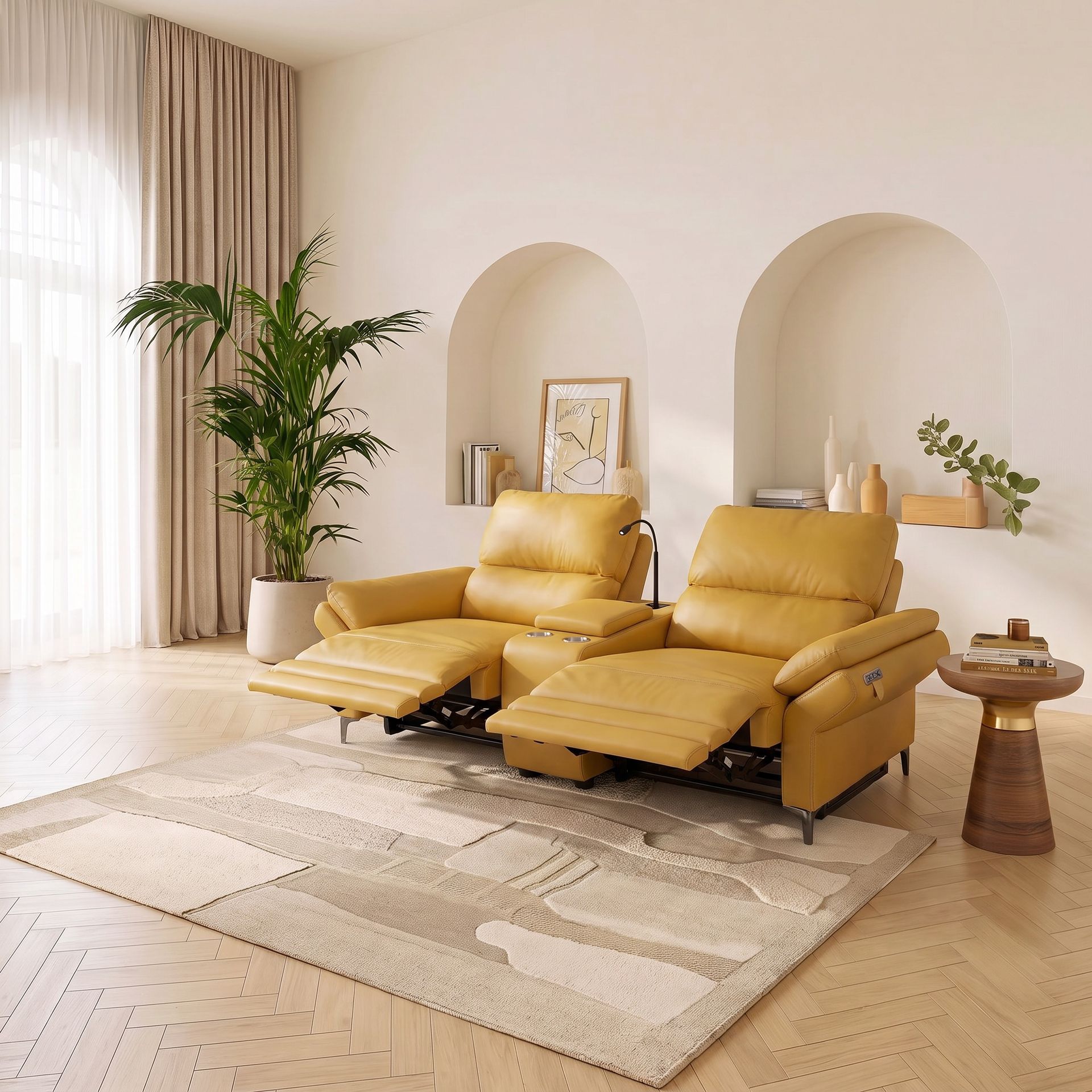 Olympus Recliner with smart console
