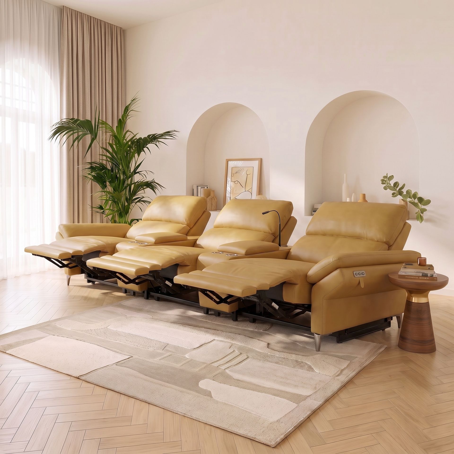 Olympus Recliner with smart console