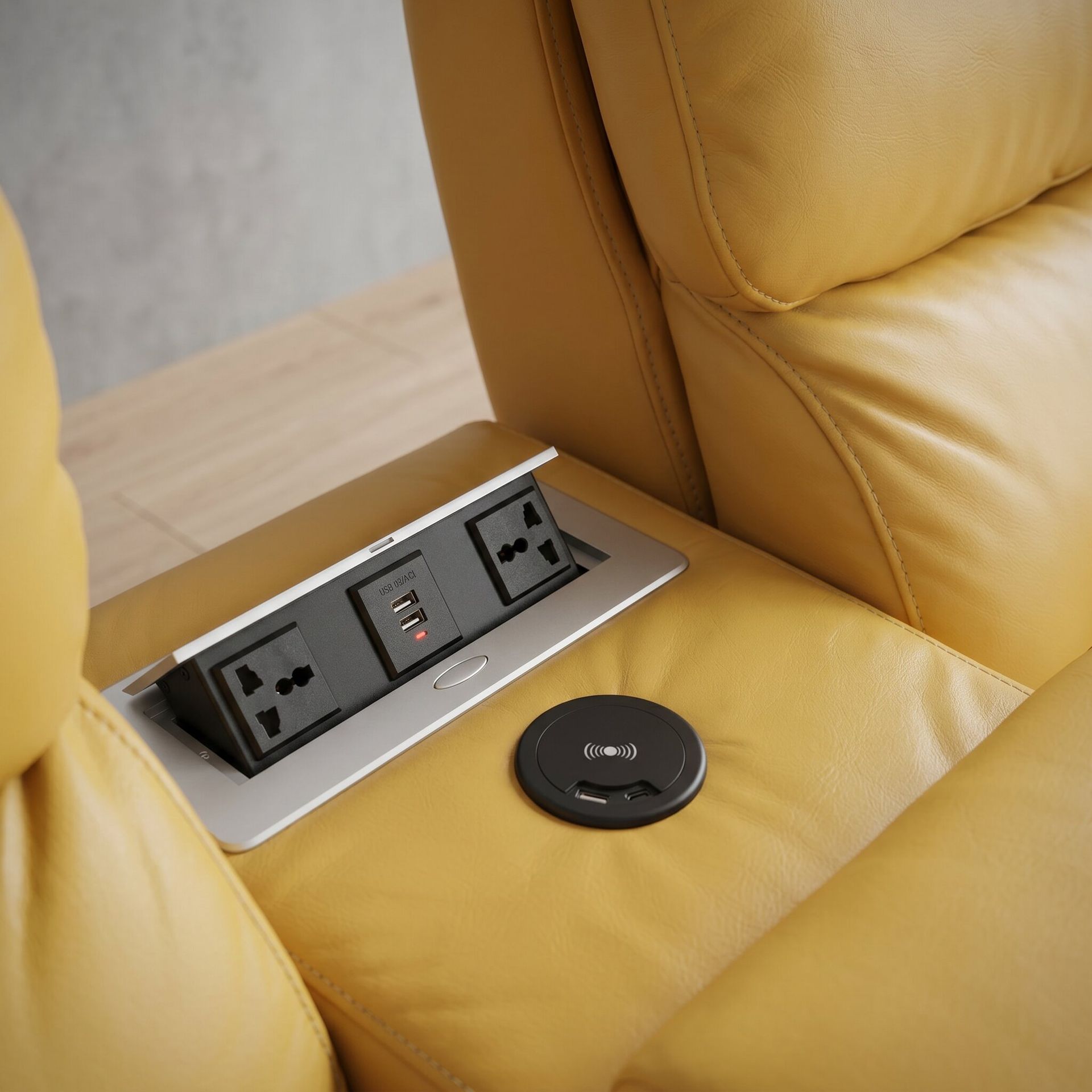 Olympus Recliner with smart console
