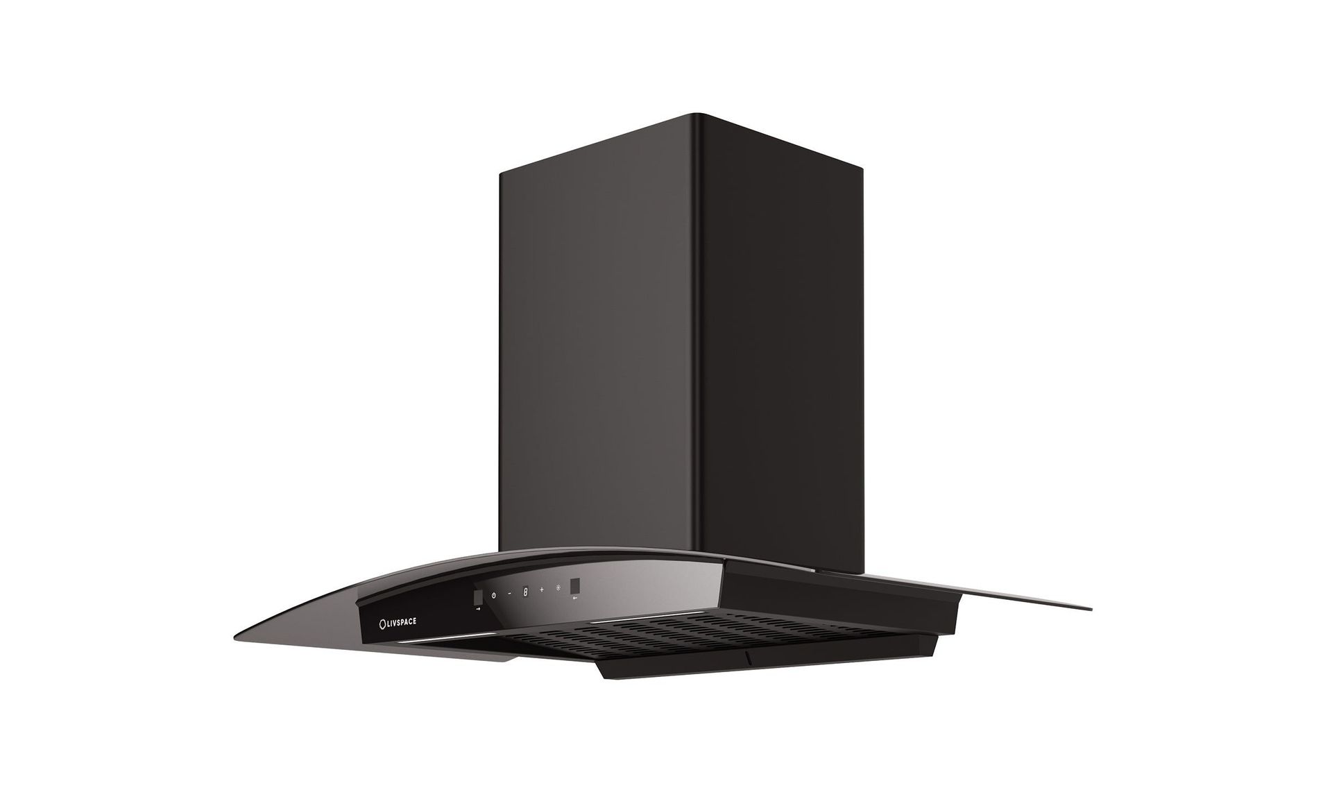 Optima 90 cm Curved Chimney | Ducted 1200 m3/h Suction | Auto Clean