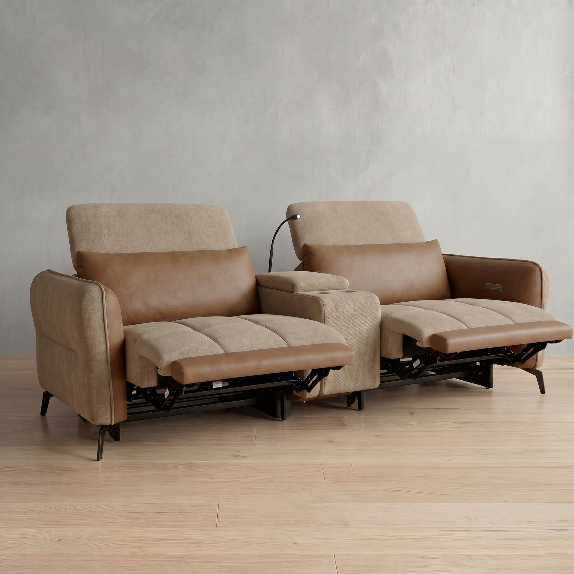 Theodere Recliner with Smart Console