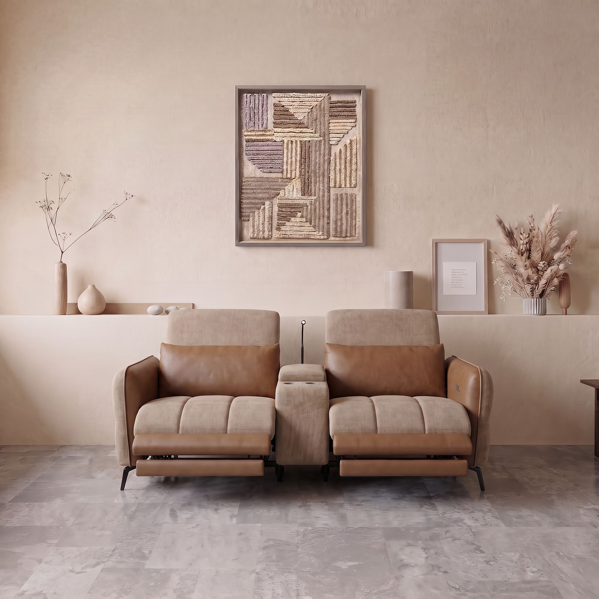 Theodere Recliner with Smart Console
