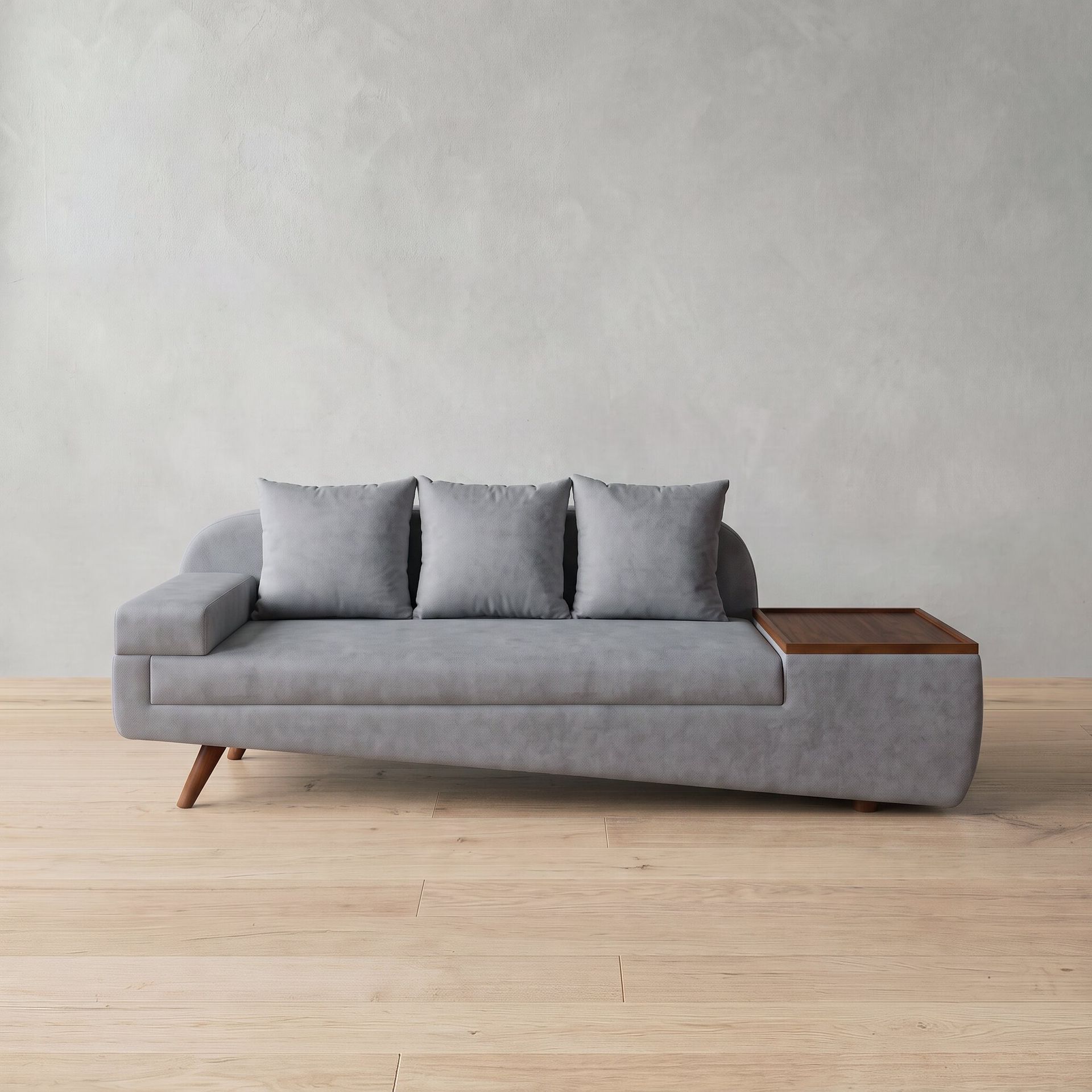 Wedge Sofa with Left Arm