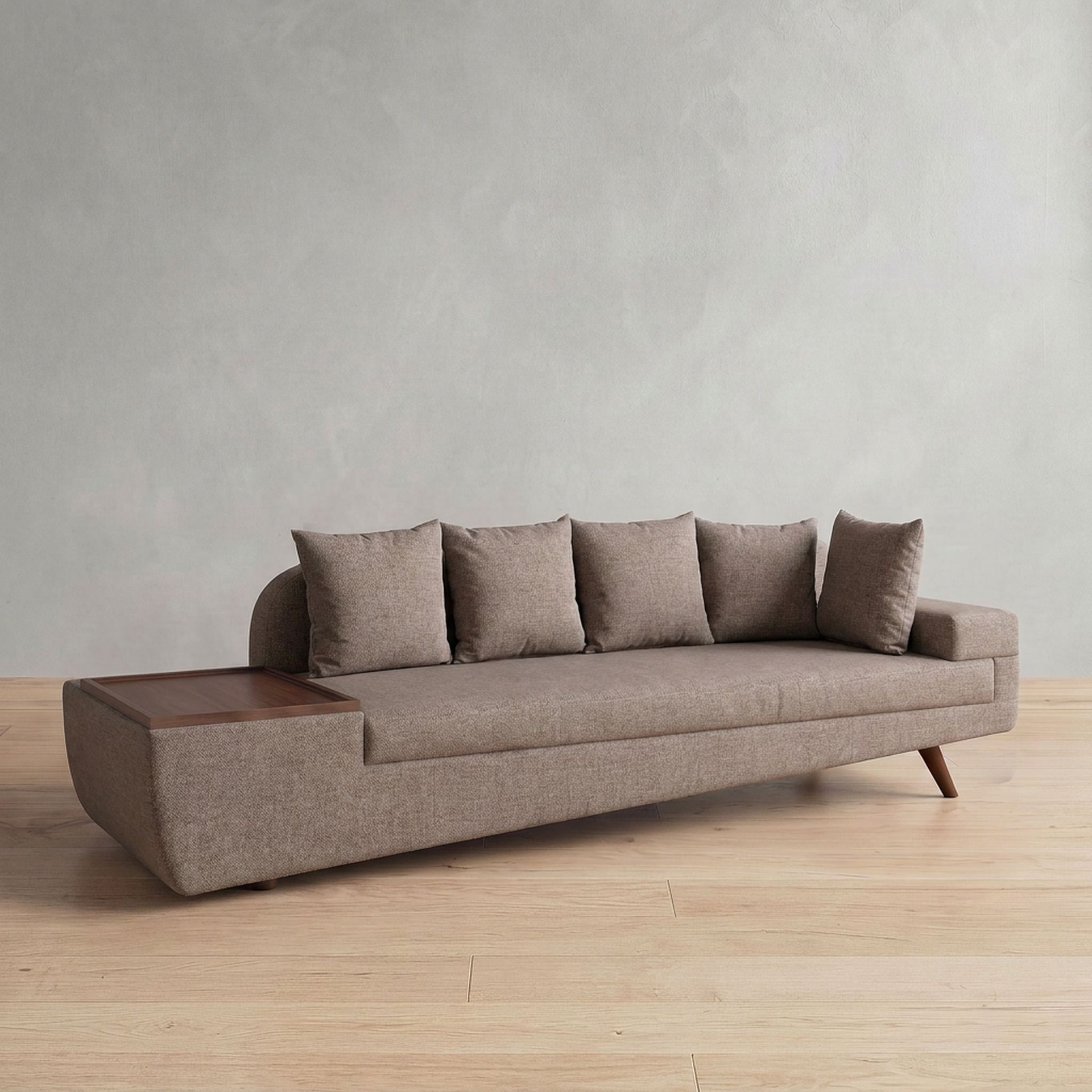 Wedge Sofa with Left Arm