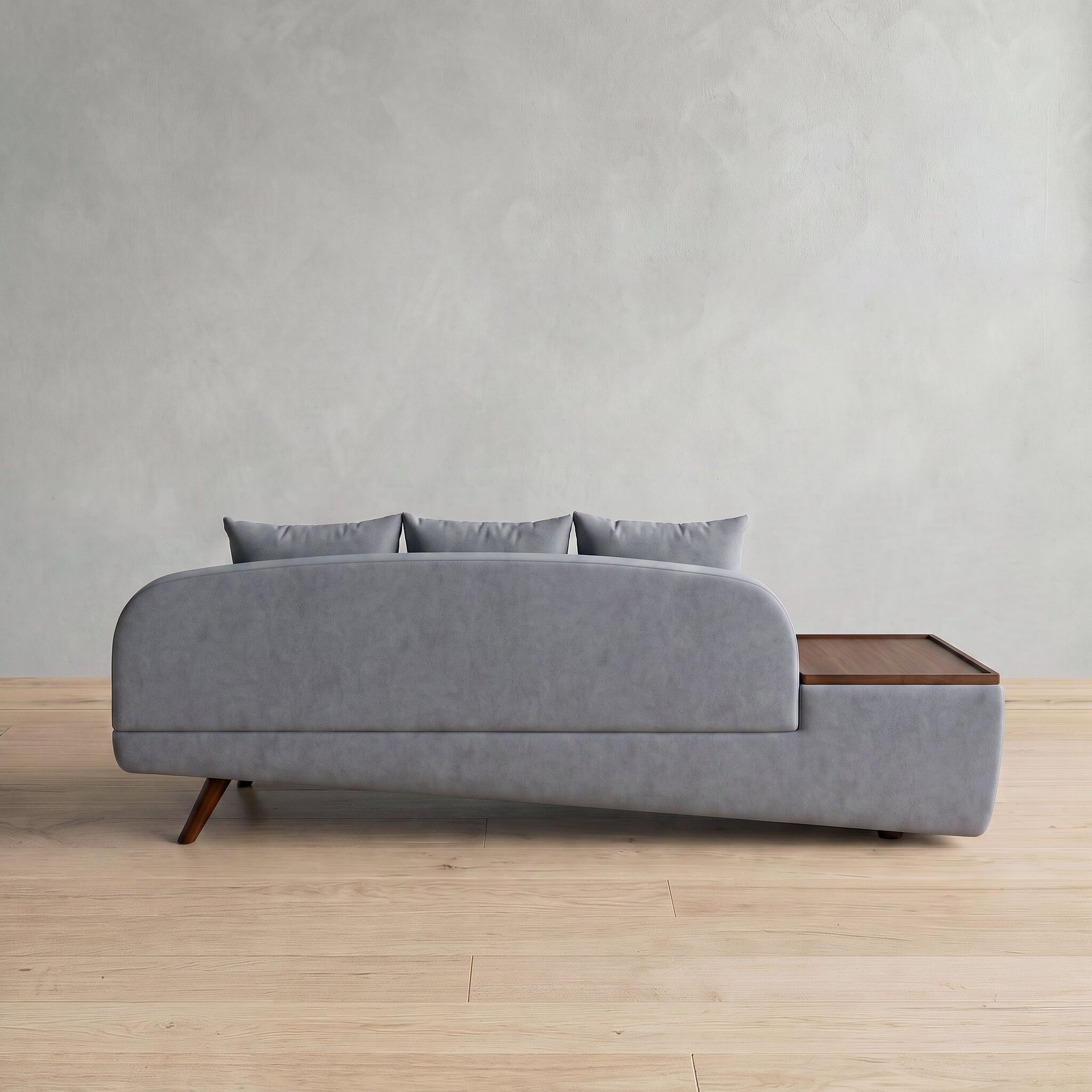 Wedge Sofa with Right Arm