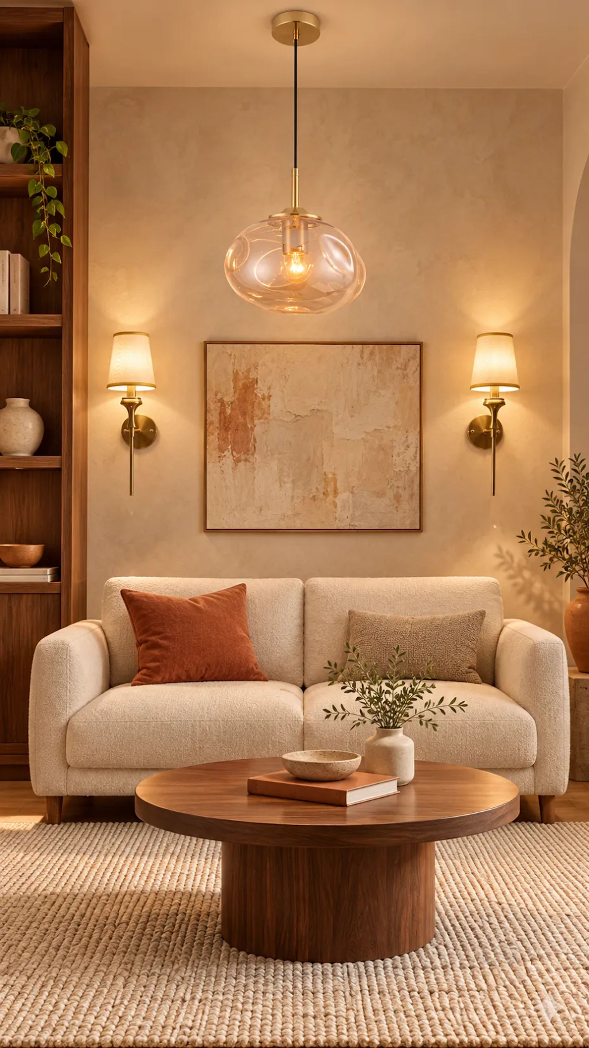 Warm Minimalist Dining and Living Space.png