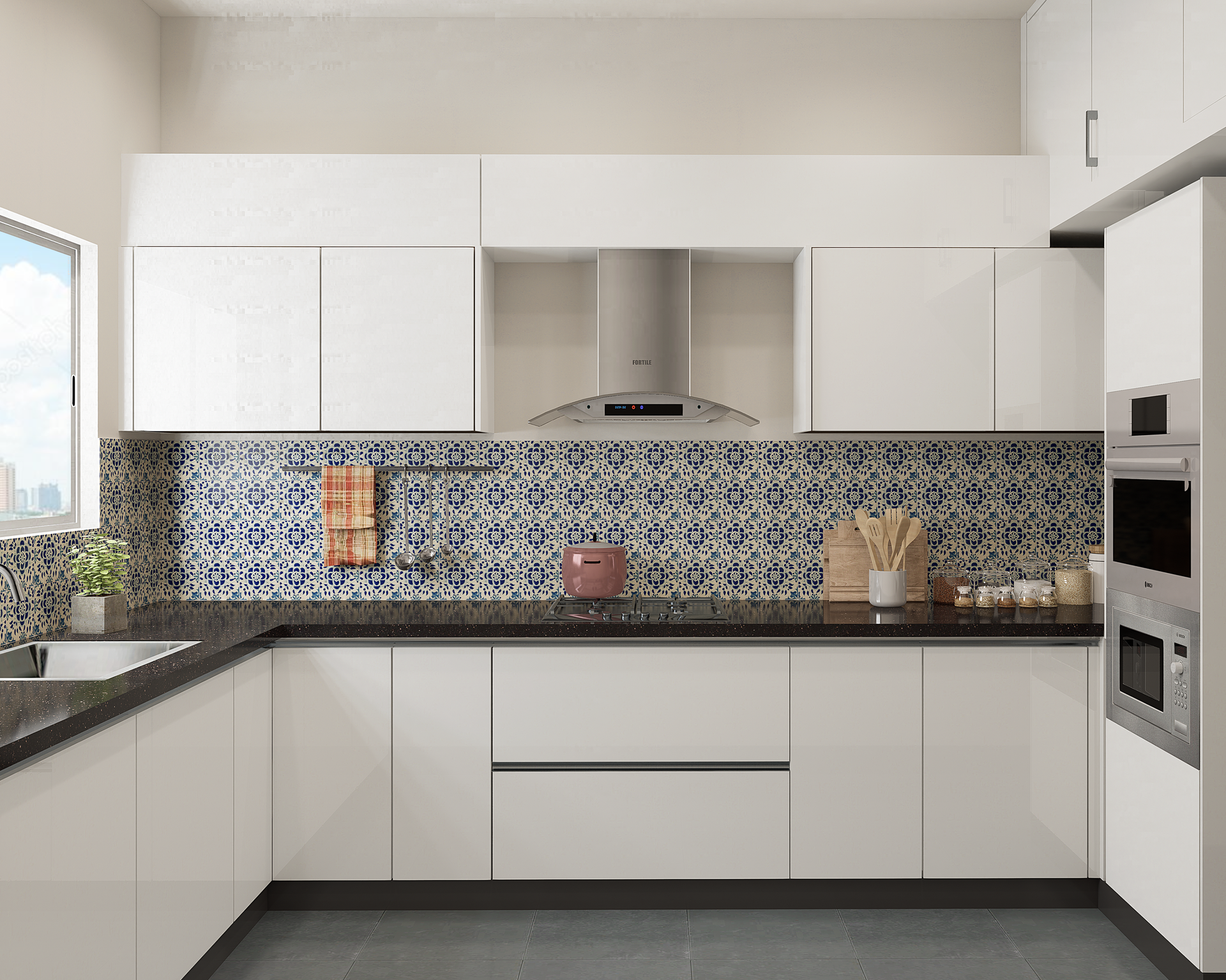 Convenient Modular Kitchen Design For Small Spaces | Livspace