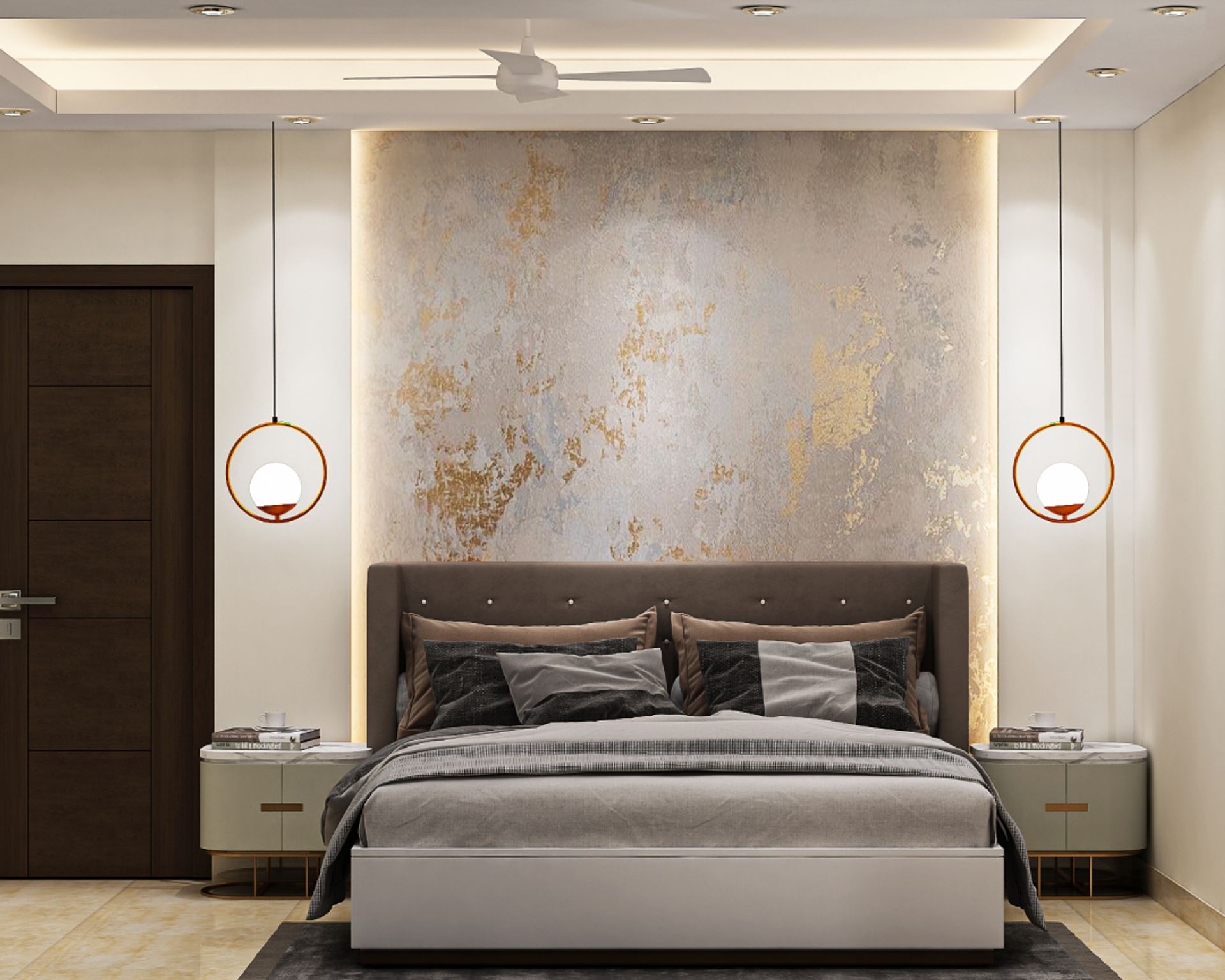 Spacious Bedroom Design With Ample Storage | Livspace